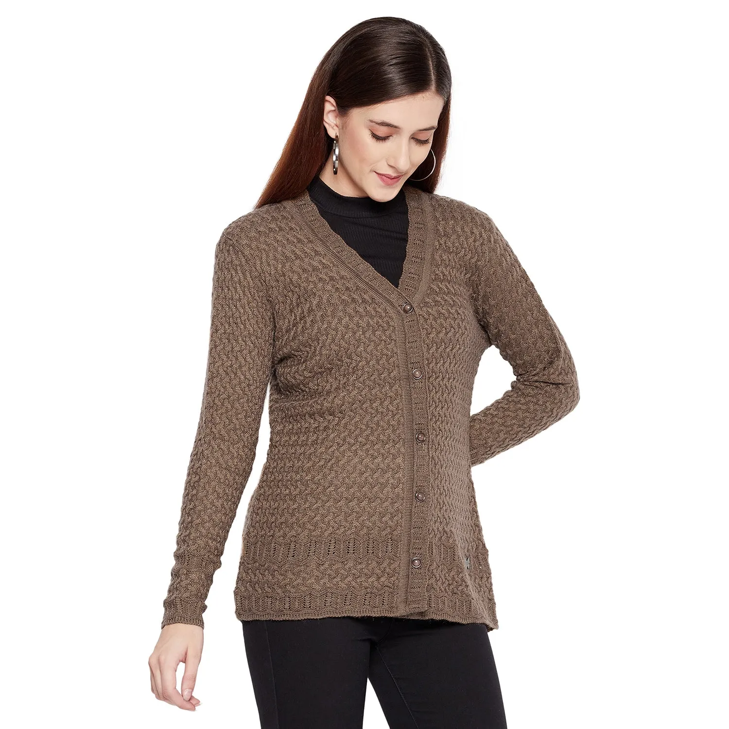 Duke Stardust Women Full Sleeve Cardigan (SDS1068)