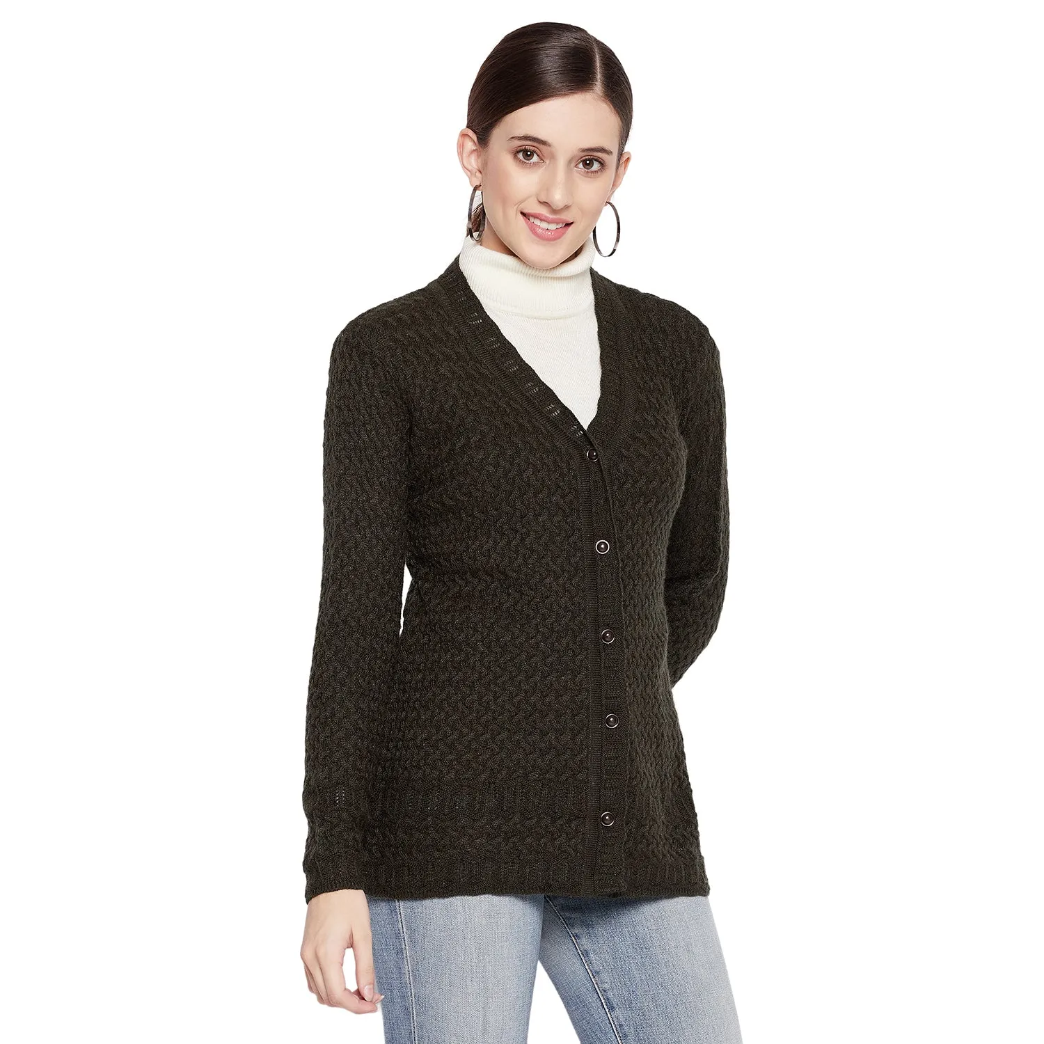 Duke Stardust Women Full Sleeve Cardigan (SDS1068)