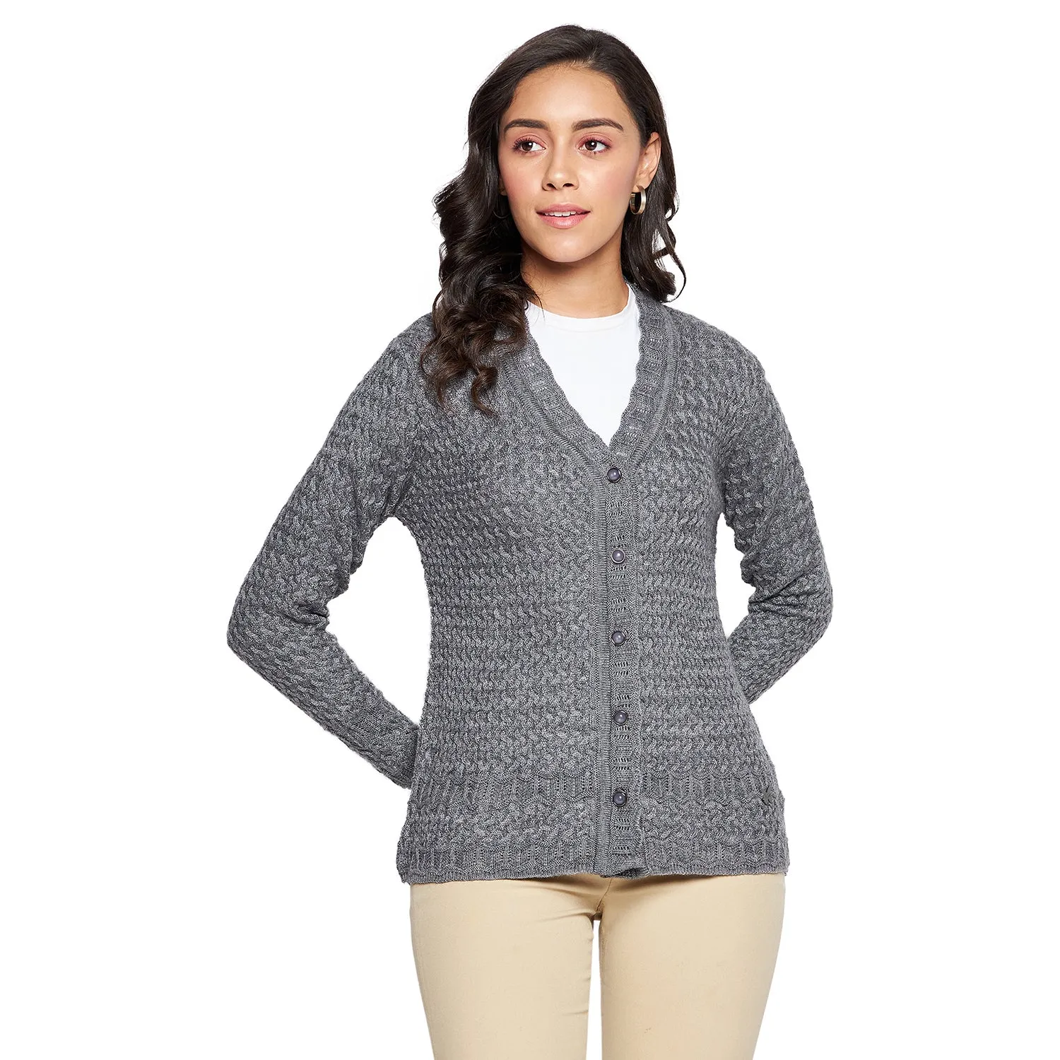 Duke Stardust Women Full Sleeve Cardigan (SDS1068)