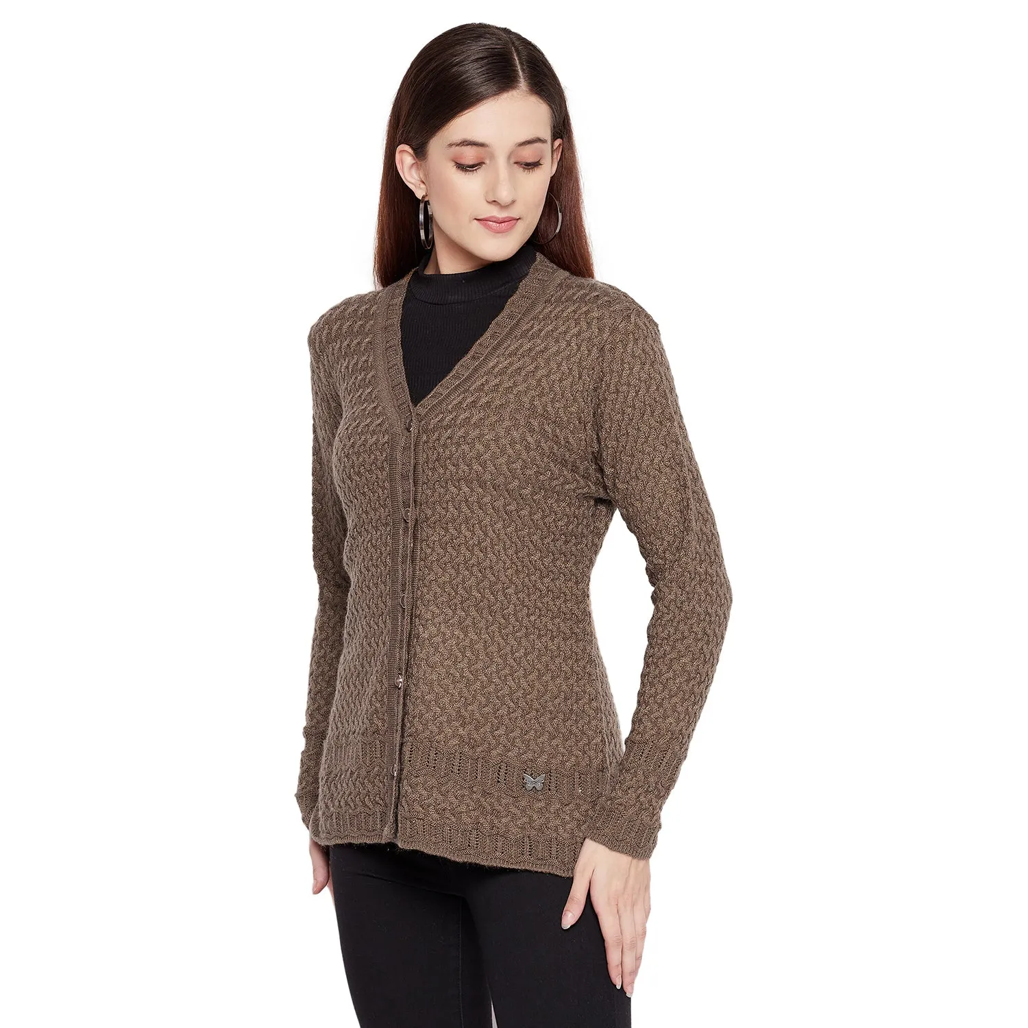 Duke Stardust Women Full Sleeve Cardigan (SDS1068)
