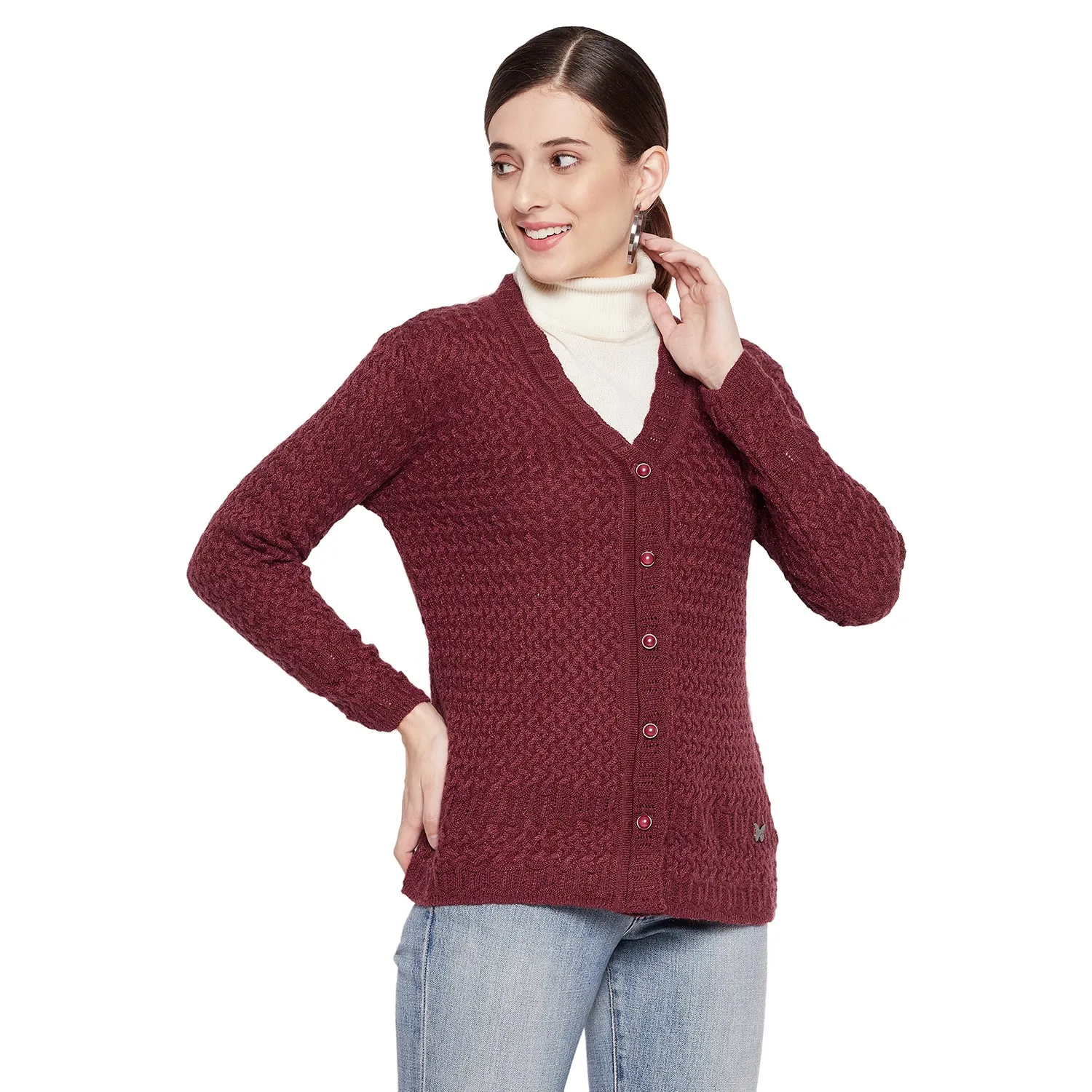 Duke Stardust Women Full Sleeve Cardigan (SDS1068)