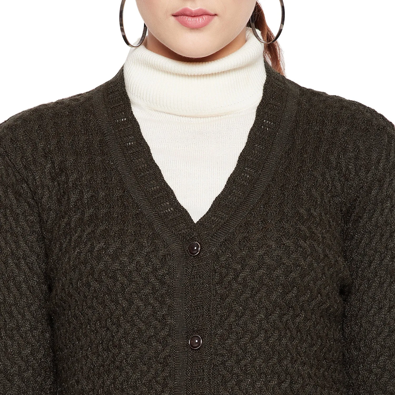 Duke Stardust Women Full Sleeve Cardigan (SDS1068)