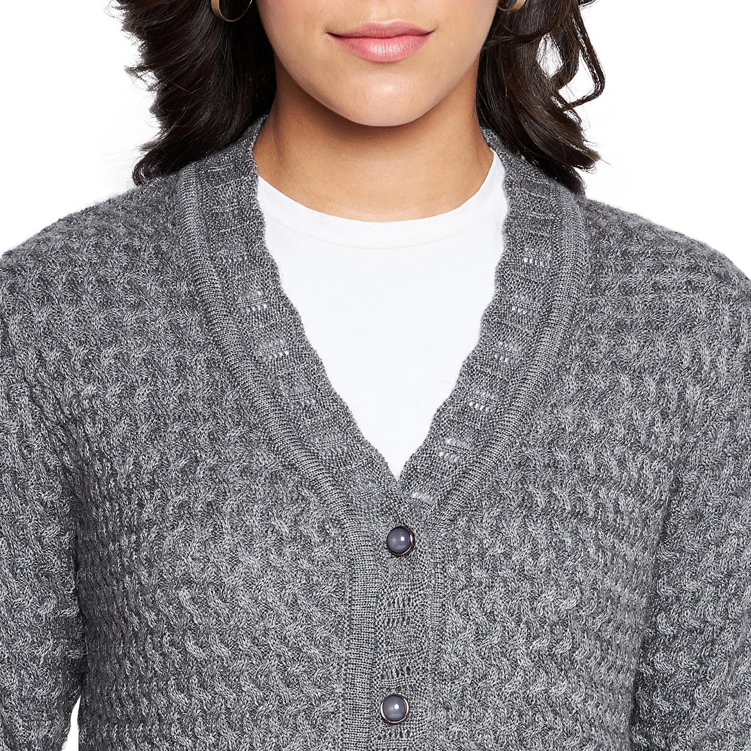 Duke Stardust Women Full Sleeve Cardigan (SDS1068)