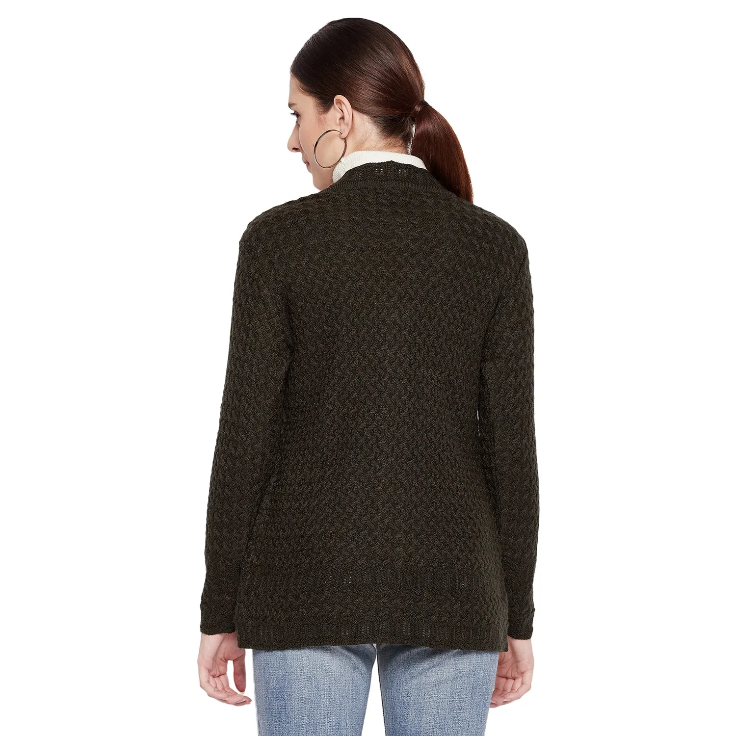 Duke Stardust Women Full Sleeve Cardigan (SDS1068)