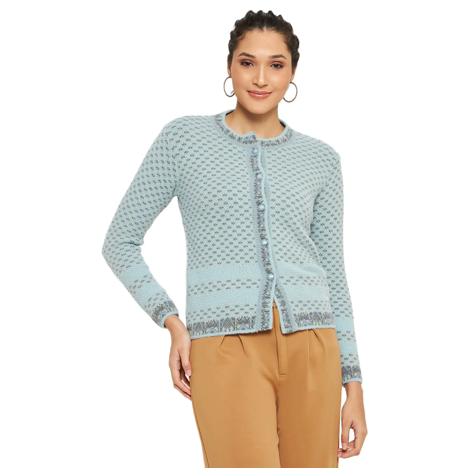 Duke Stardust Women Full Sleeve Cardigan (SDS1141)