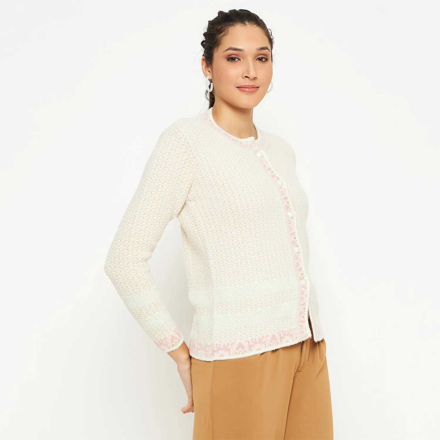 Duke Stardust Women Full Sleeve Cardigan (SDS1141)