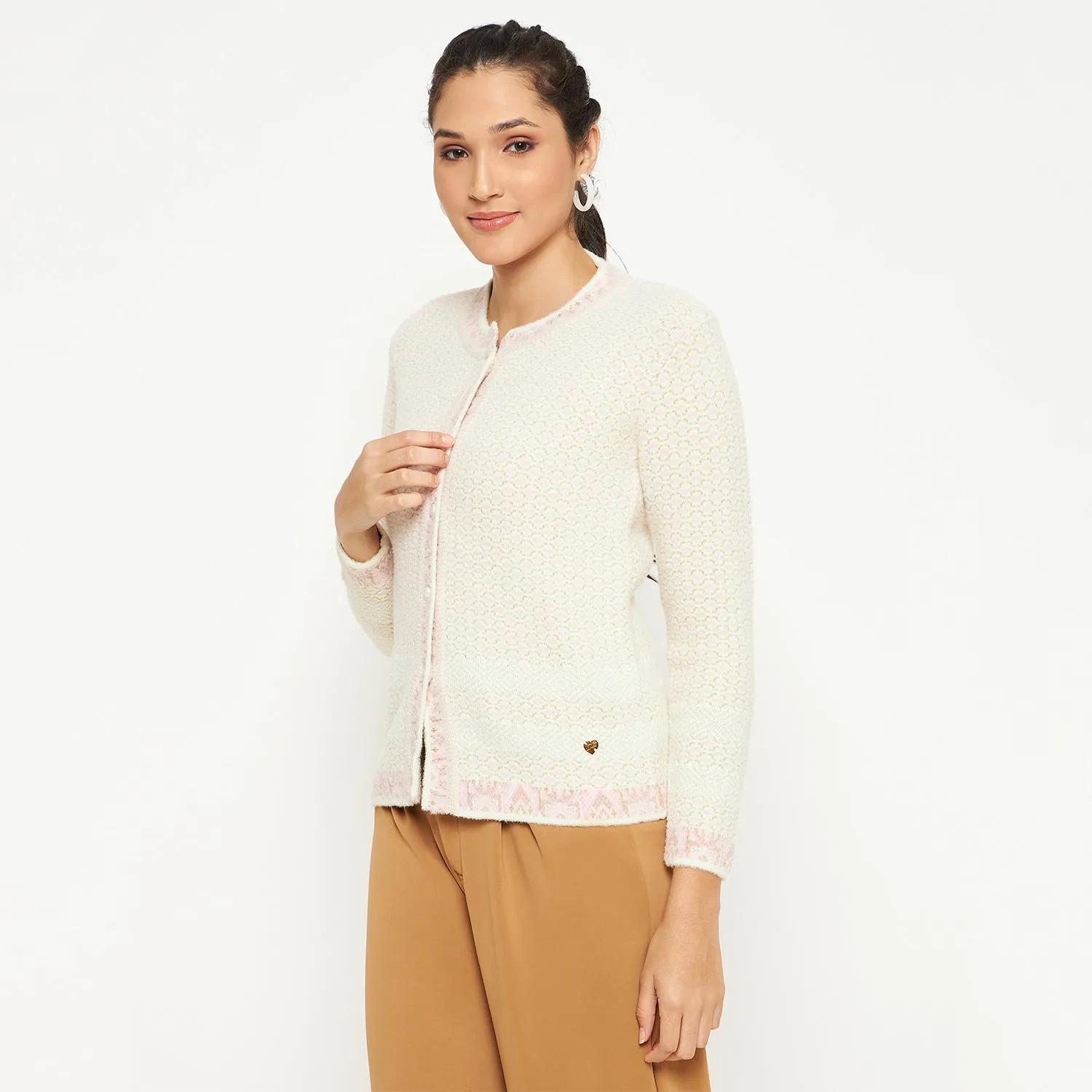 Duke Stardust Women Full Sleeve Cardigan (SDS1141)