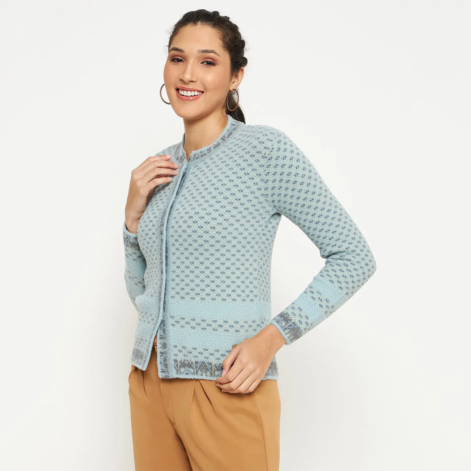 Duke Stardust Women Full Sleeve Cardigan (SDS1141)