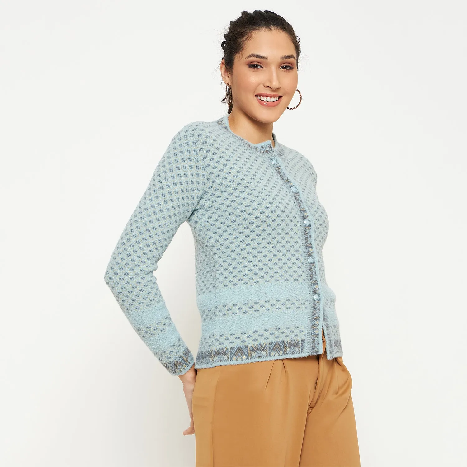 Duke Stardust Women Full Sleeve Cardigan (SDS1141)