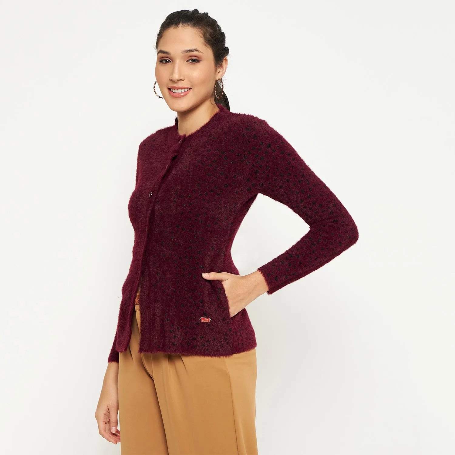 Duke Stardust Women Full Sleeve Cardigan (SDS1143)