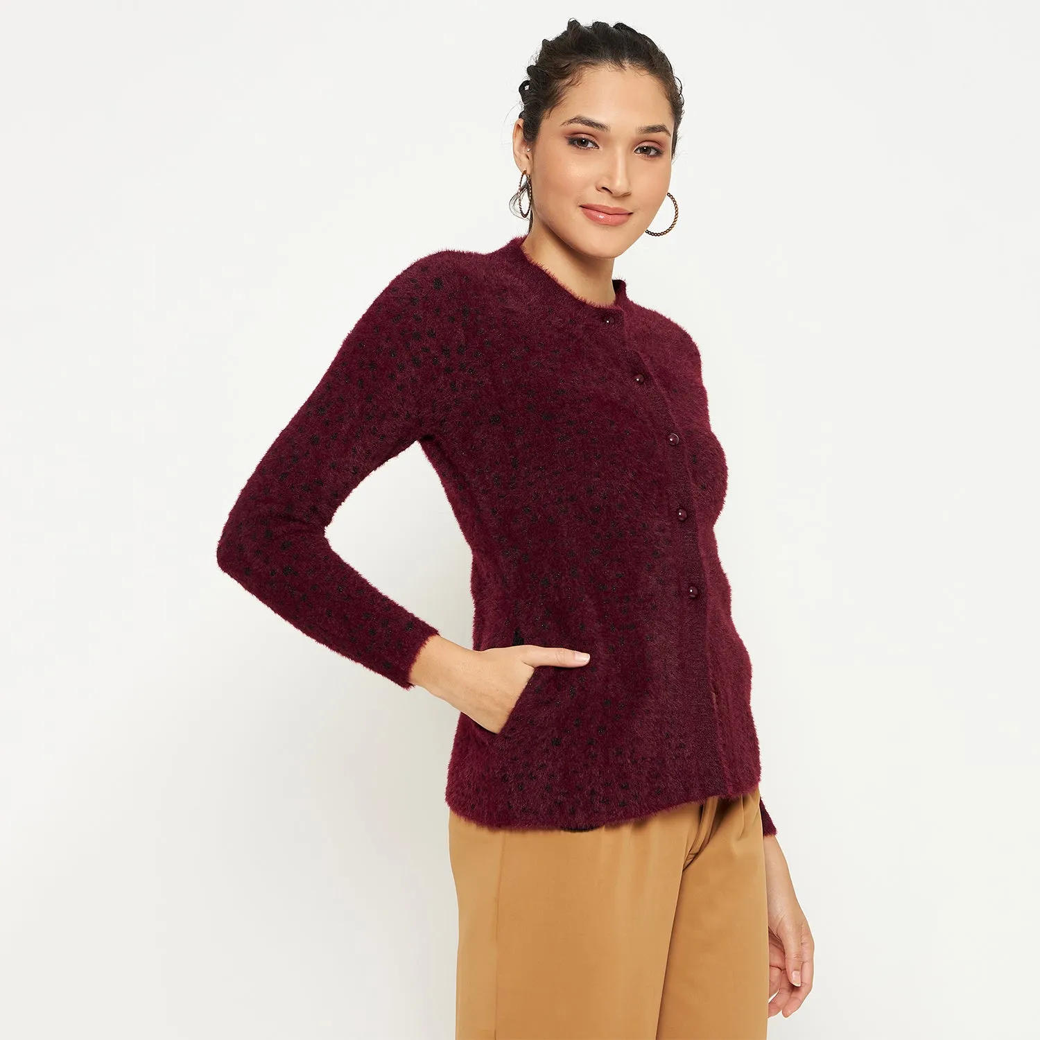 Duke Stardust Women Full Sleeve Cardigan (SDS1143)