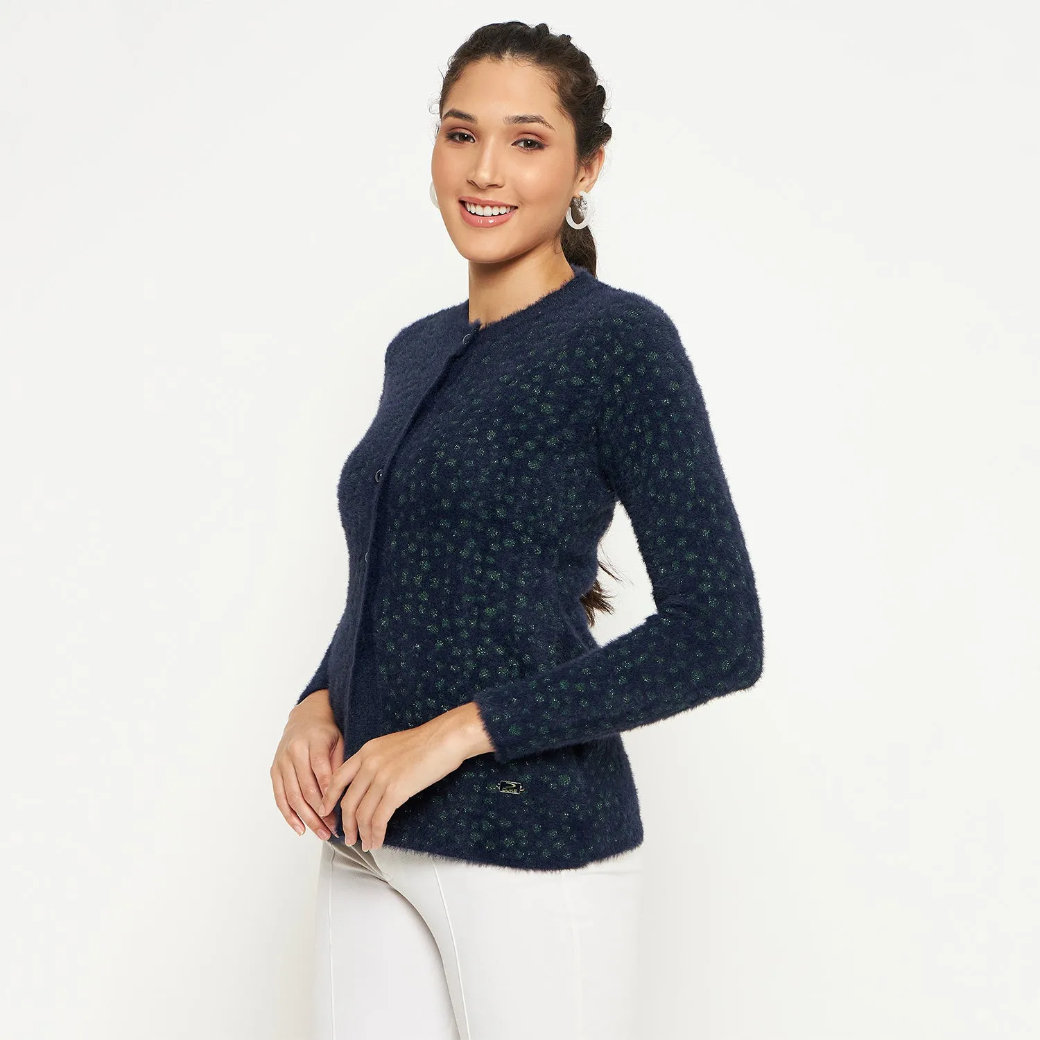 Duke Stardust Women Full Sleeve Cardigan (SDS1143)