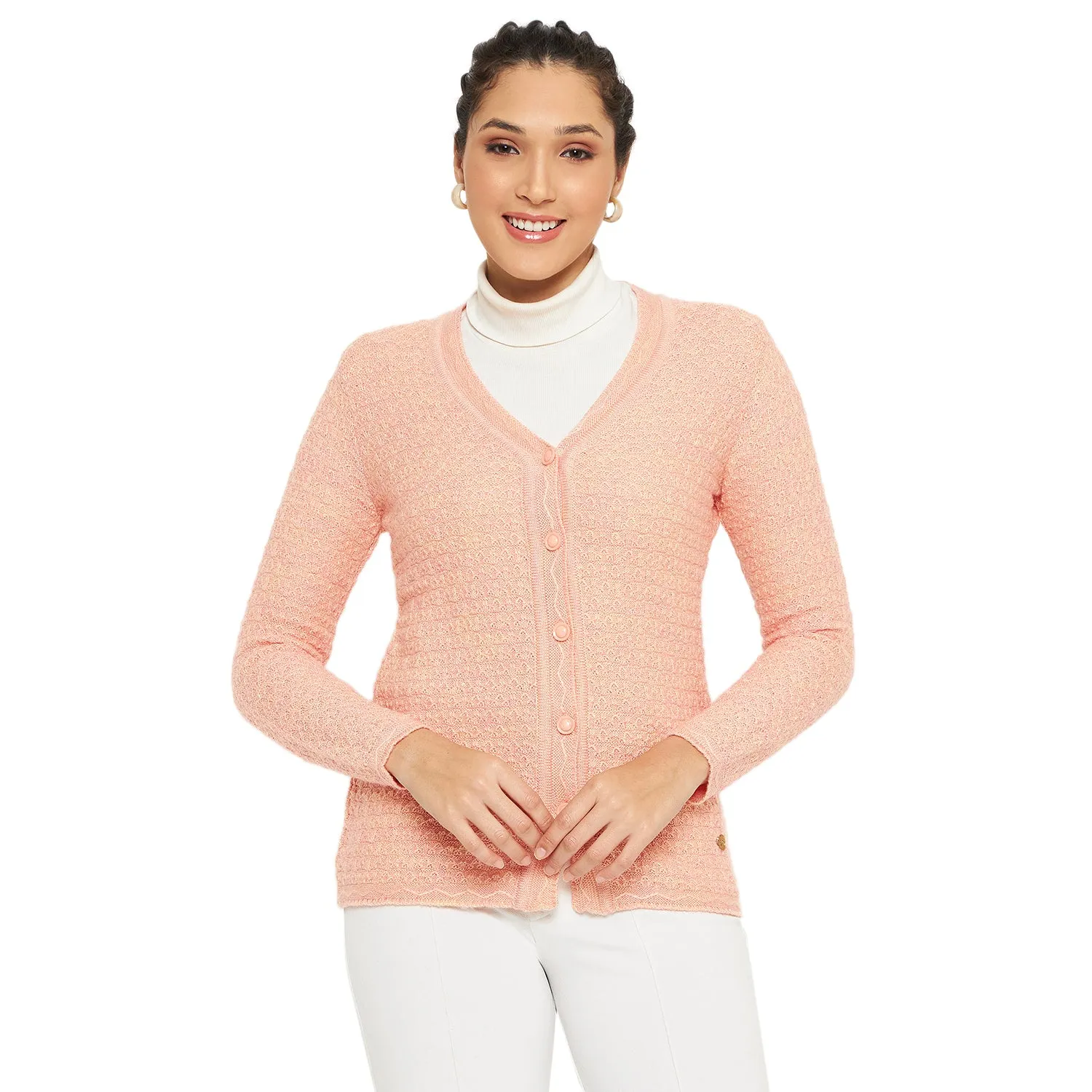 Duke Stardust Women Full Sleeve Cardigan (SDS1146)