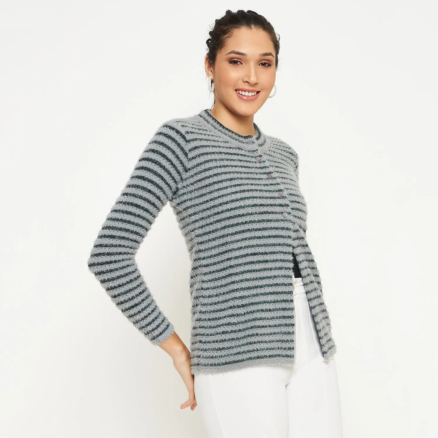 Duke Stardust Women Full Sleeve Cardigan (SDS1153)