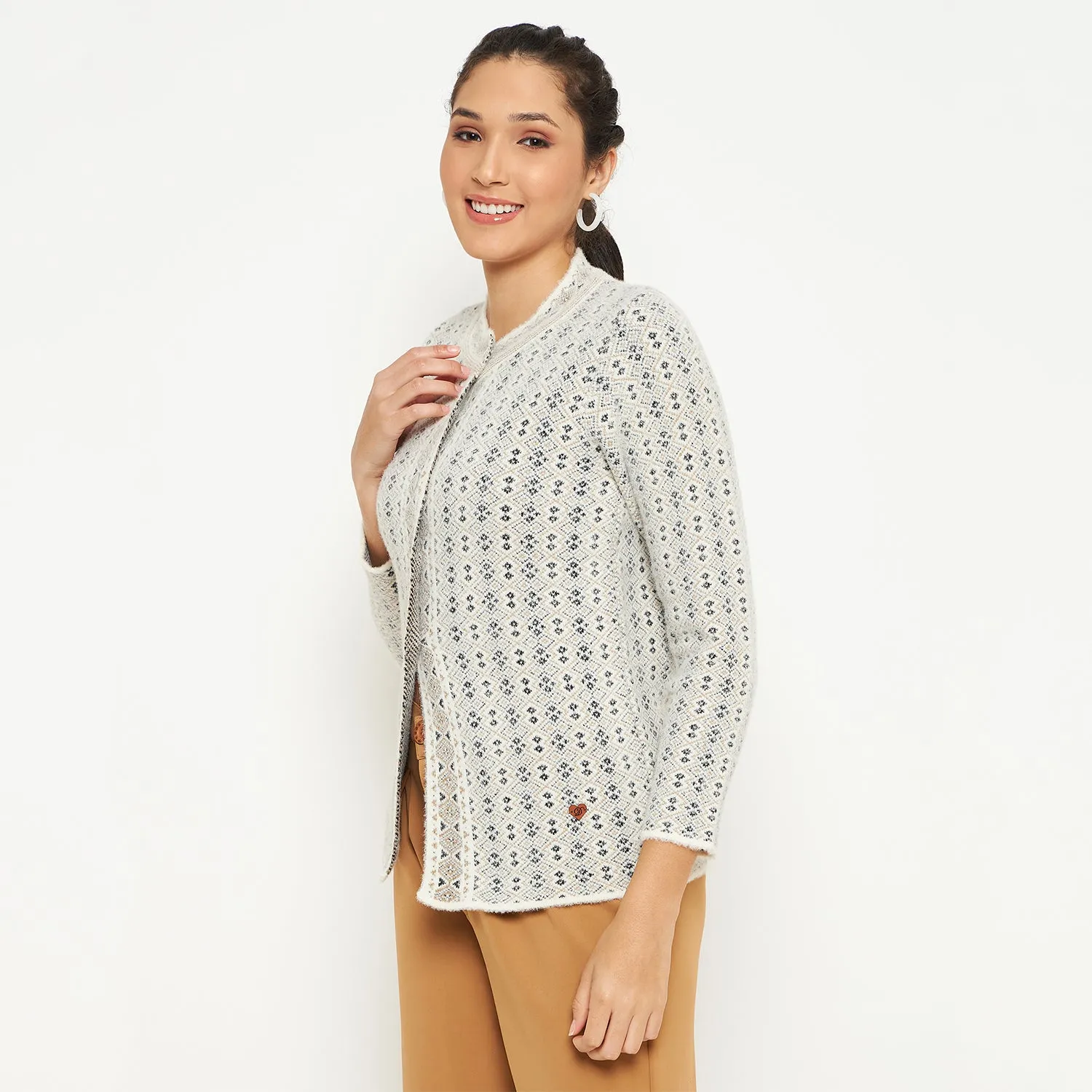 Duke Stardust Women Full Sleeve Cardigan (SDS1178)
