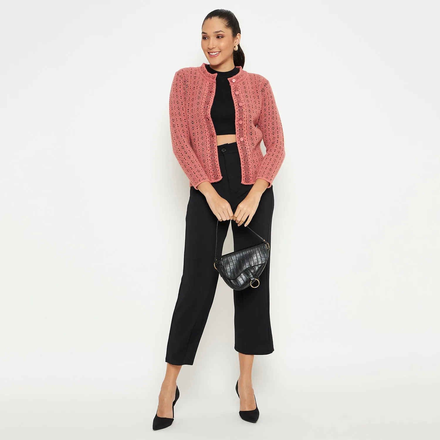 Duke Stardust Women Full Sleeve Cardigan (SDS1178)