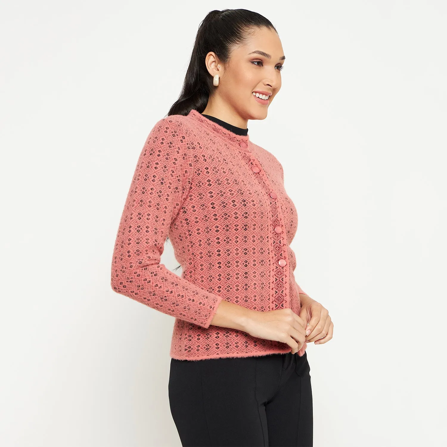 Duke Stardust Women Full Sleeve Cardigan (SDS1178)