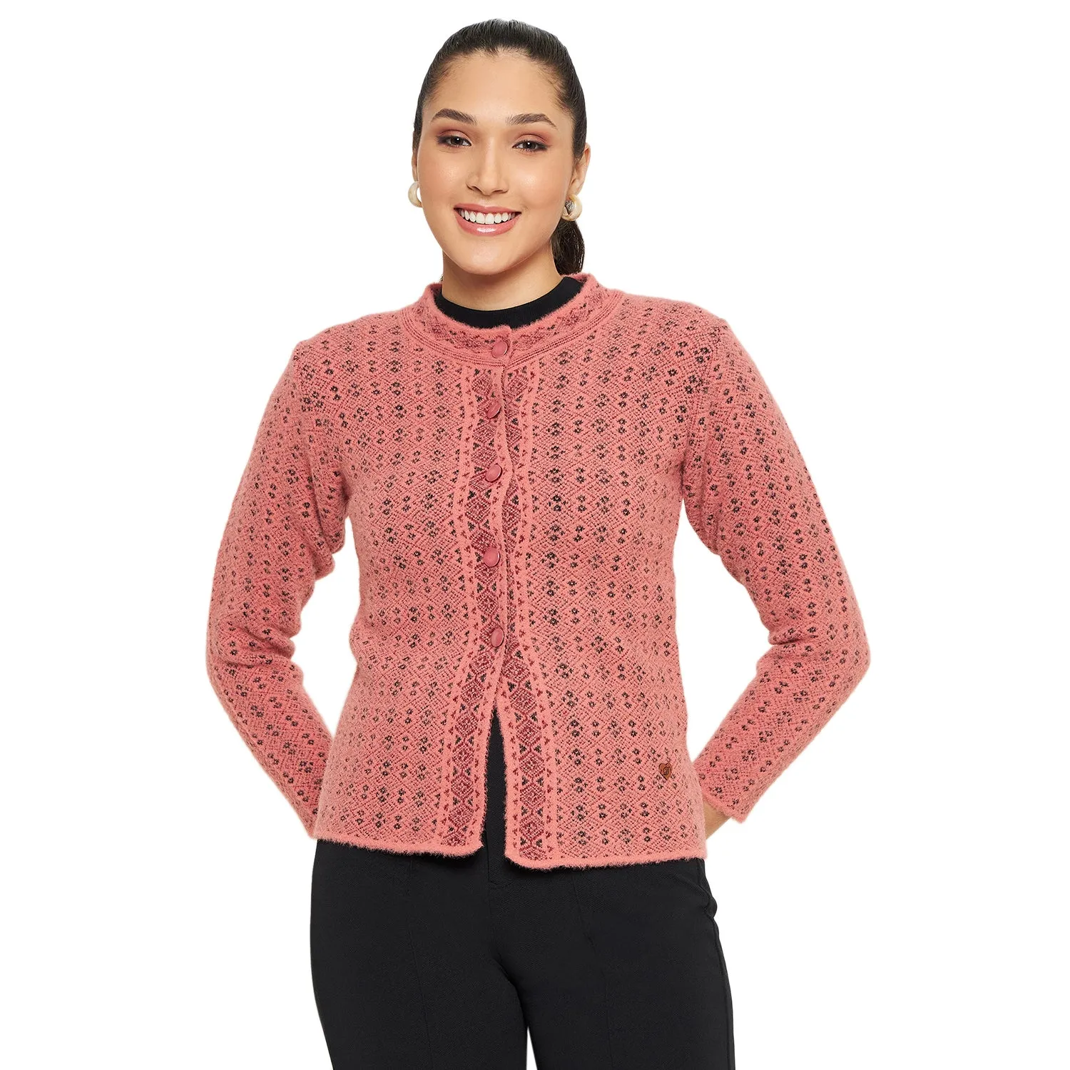Duke Stardust Women Full Sleeve Cardigan (SDS1178)