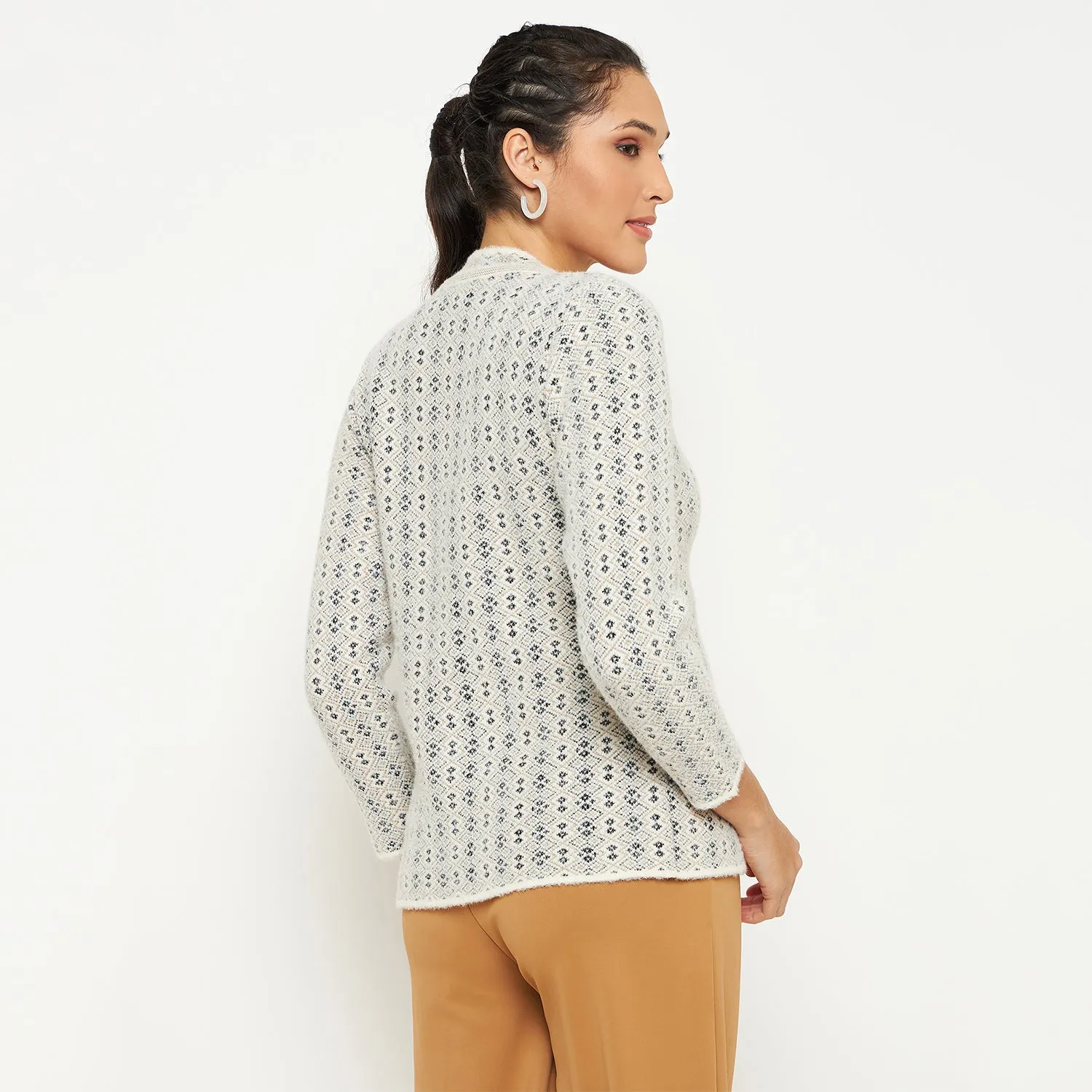 Duke Stardust Women Full Sleeve Cardigan (SDS1178)