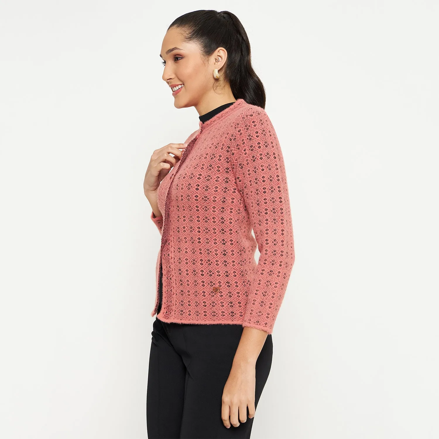 Duke Stardust Women Full Sleeve Cardigan (SDS1178)