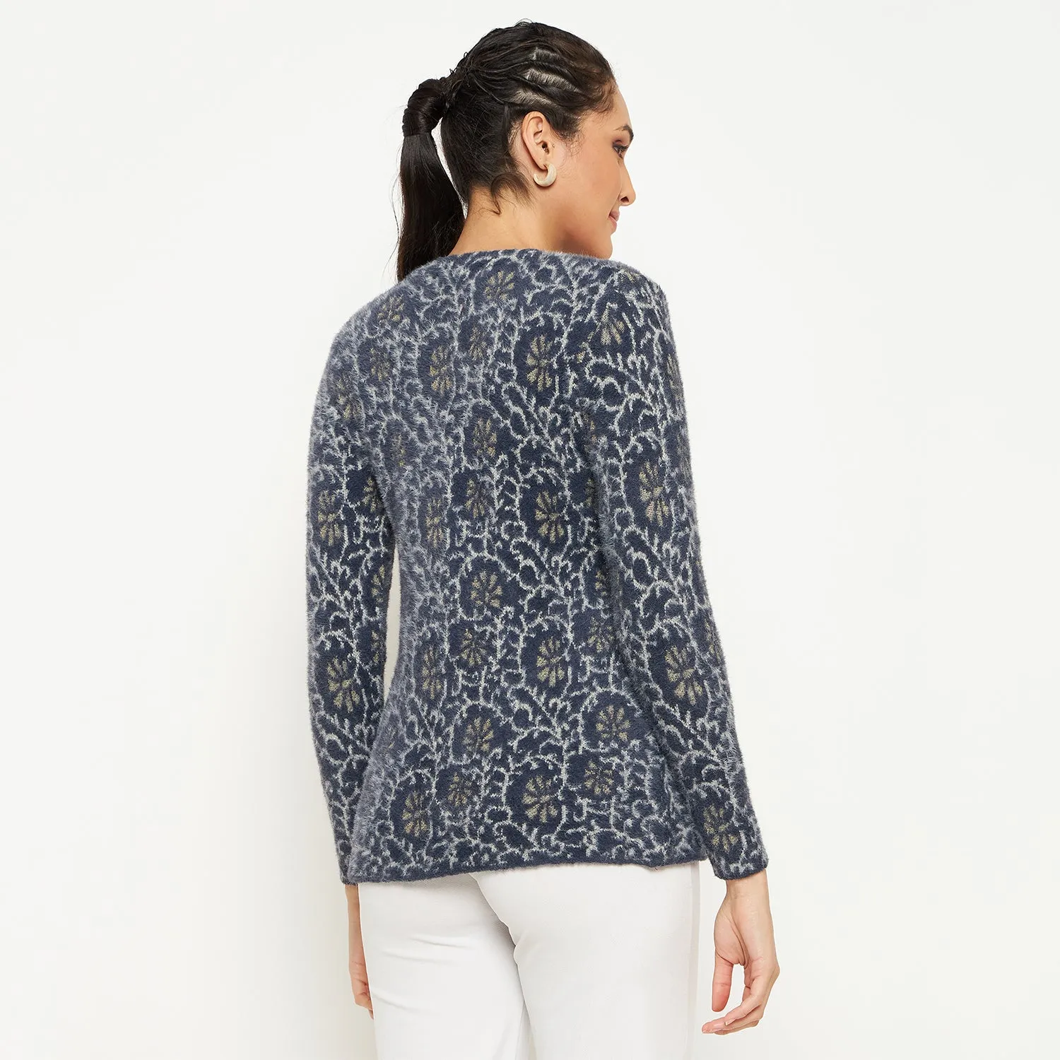 Duke Stardust Women Full Sleeve Cardigan (SDS1182)