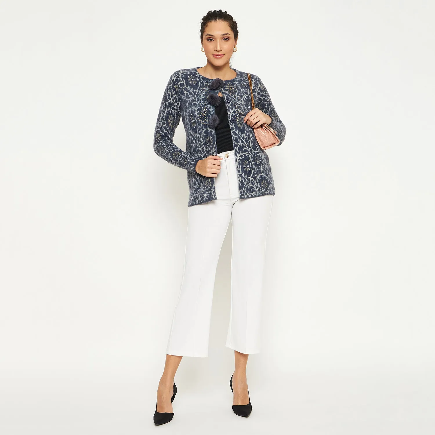 Duke Stardust Women Full Sleeve Cardigan (SDS1182)