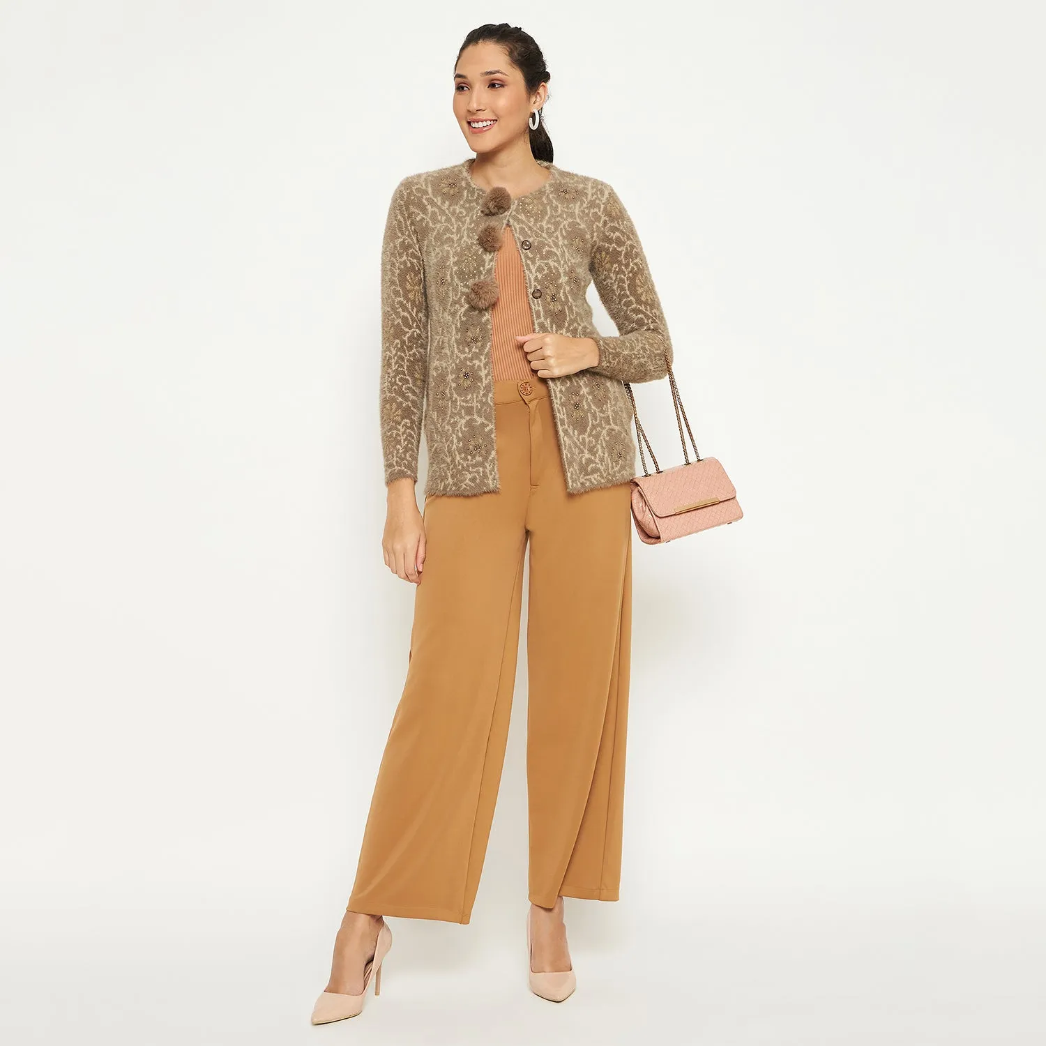 Duke Stardust Women Full Sleeve Cardigan (SDS1182)