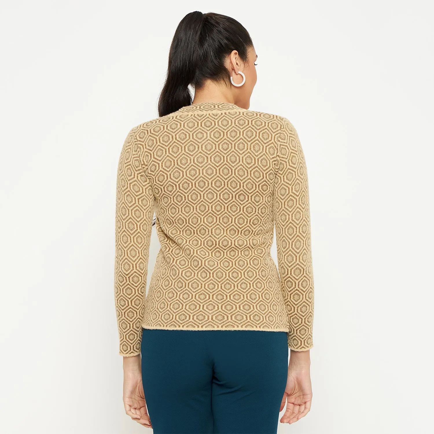 Duke Stardust Women Full Sleeve Cardigan (SDS1185)