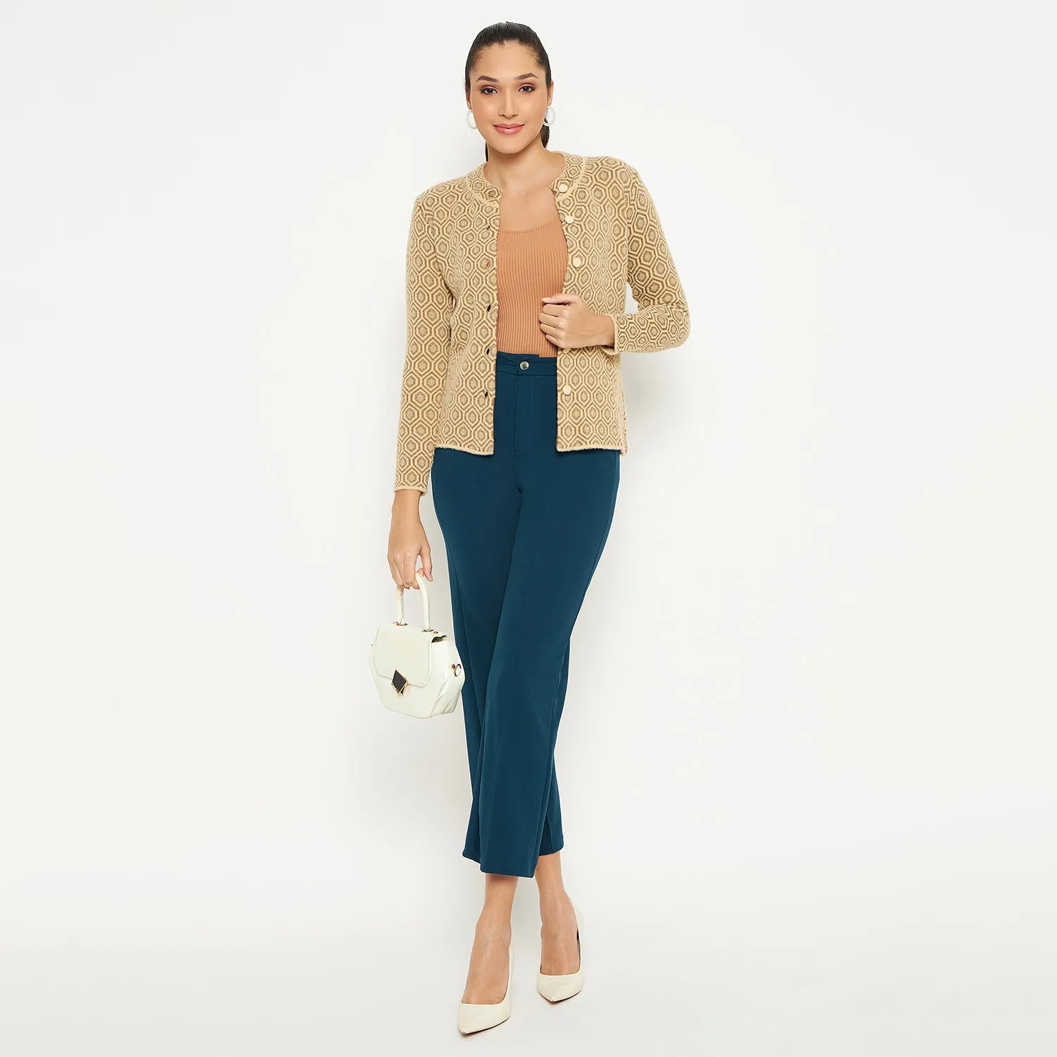 Duke Stardust Women Full Sleeve Cardigan (SDS1185)