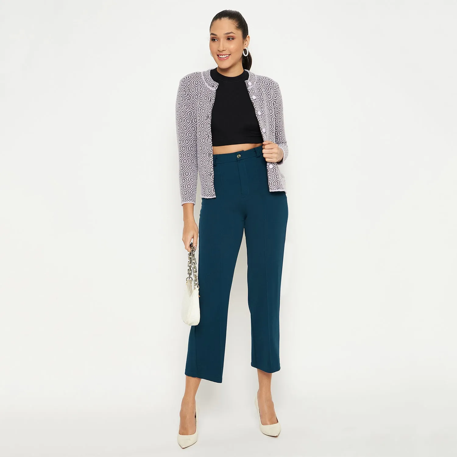 Duke Stardust Women Full Sleeve Cardigan (SDS1185)