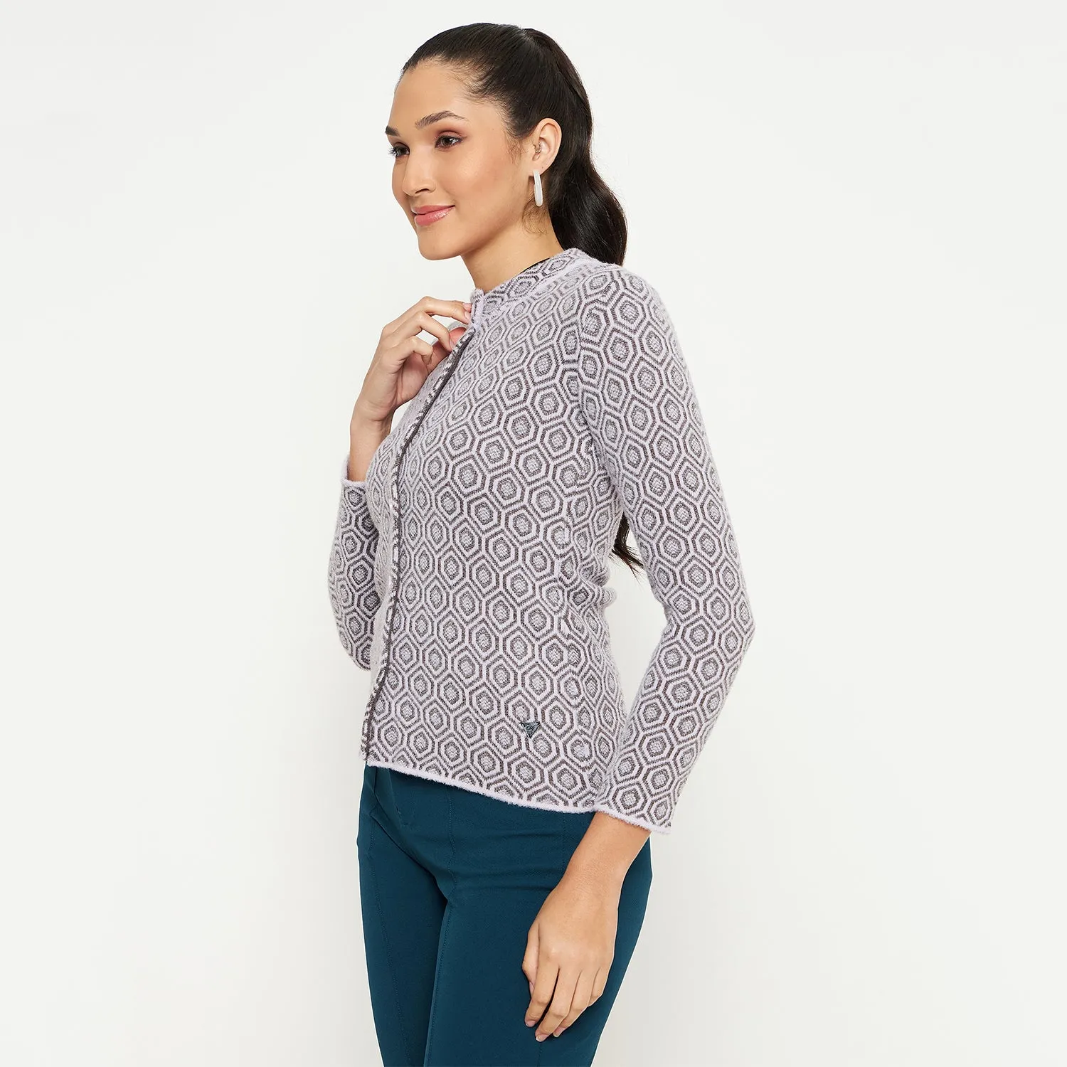 Duke Stardust Women Full Sleeve Cardigan (SDS1185)