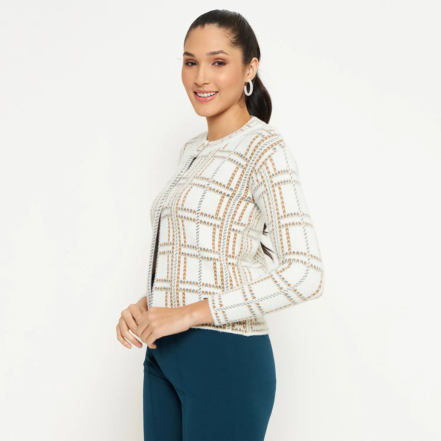 Duke Stardust Women Full Sleeve Cardigan (SDS1187)