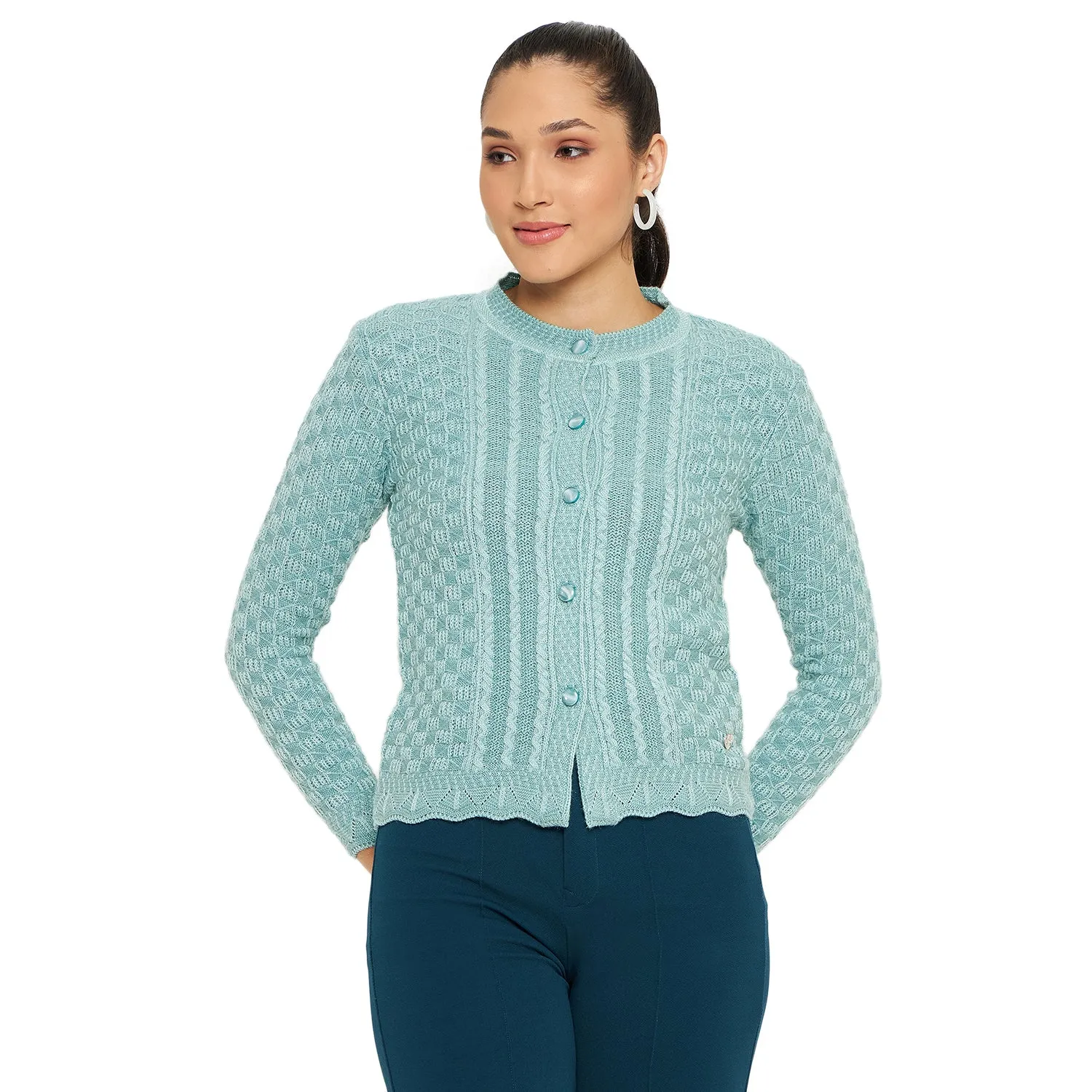 Duke Stardust Women Full Sleeve Cardigan (SDS1189)
