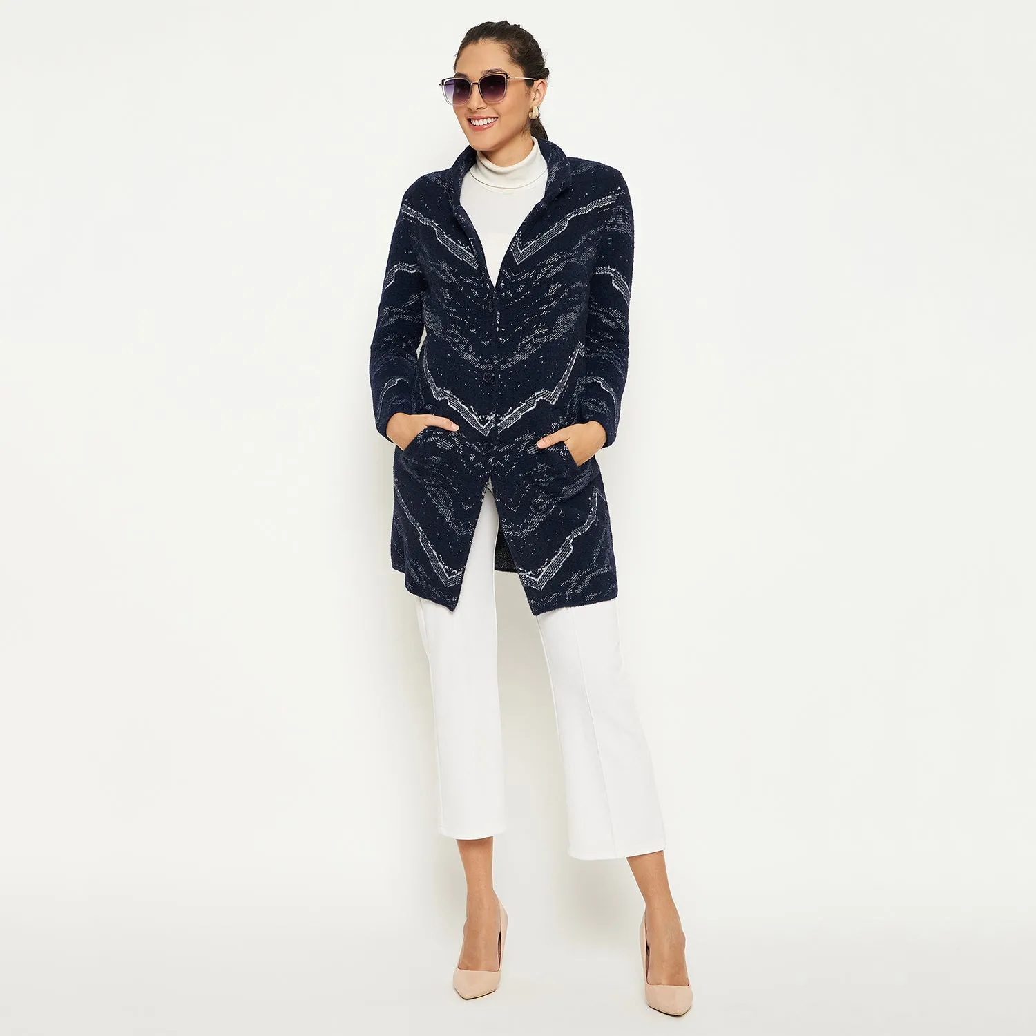 Duke Stardust Women Full Sleeve Cardigan (SDS1211)