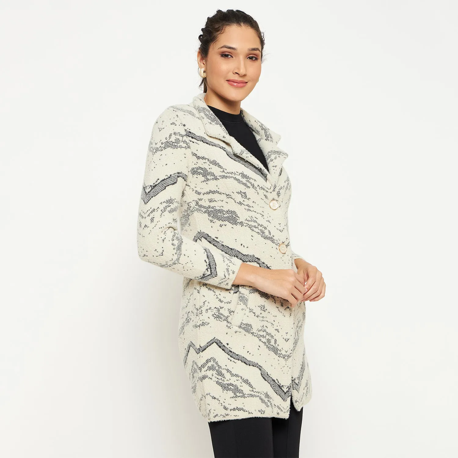 Duke Stardust Women Full Sleeve Cardigan (SDS1211)