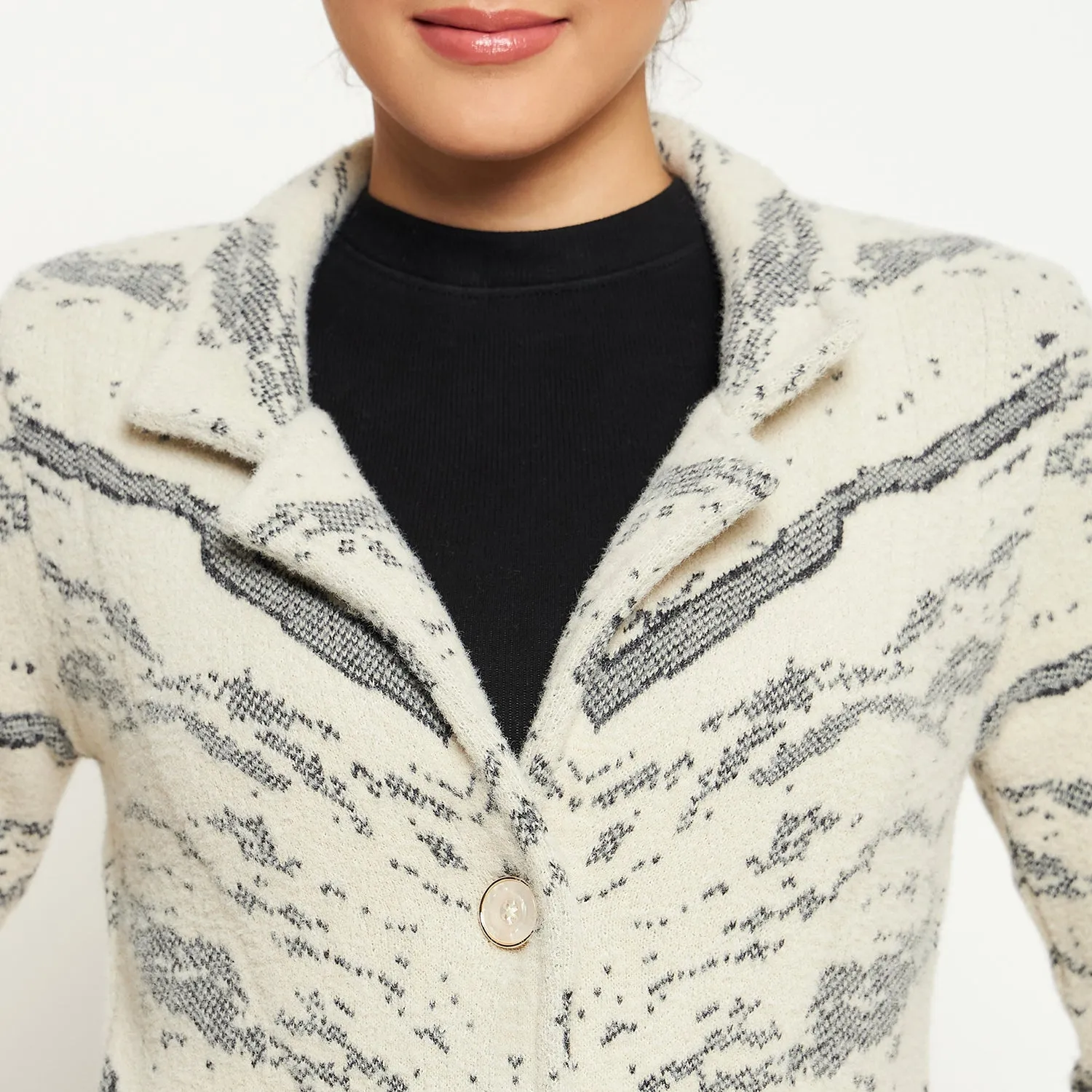 Duke Stardust Women Full Sleeve Cardigan (SDS1211)