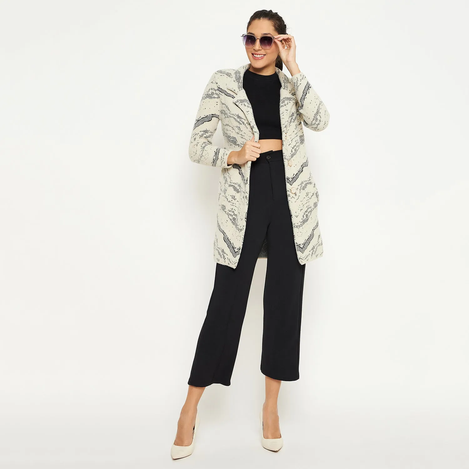 Duke Stardust Women Full Sleeve Cardigan (SDS1211)