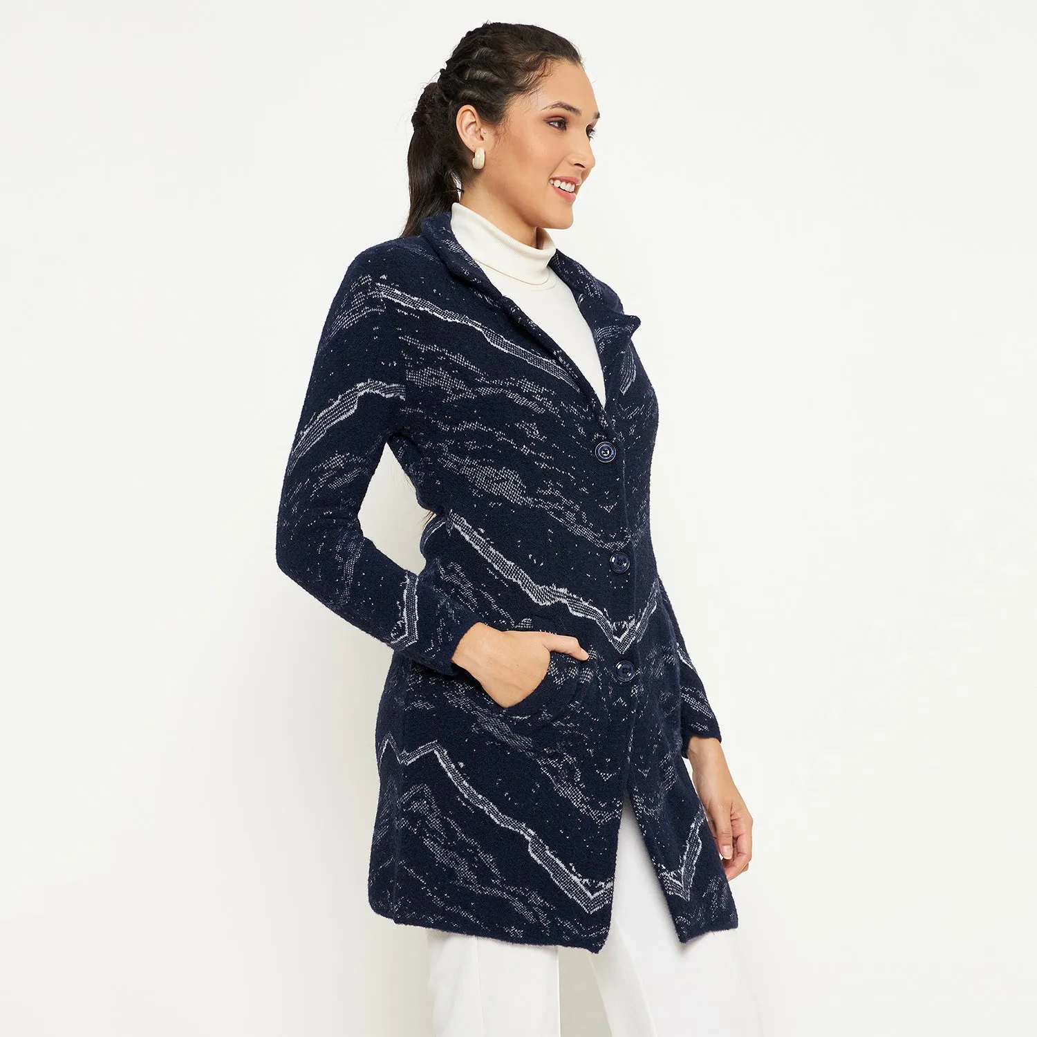 Duke Stardust Women Full Sleeve Cardigan (SDS1211)