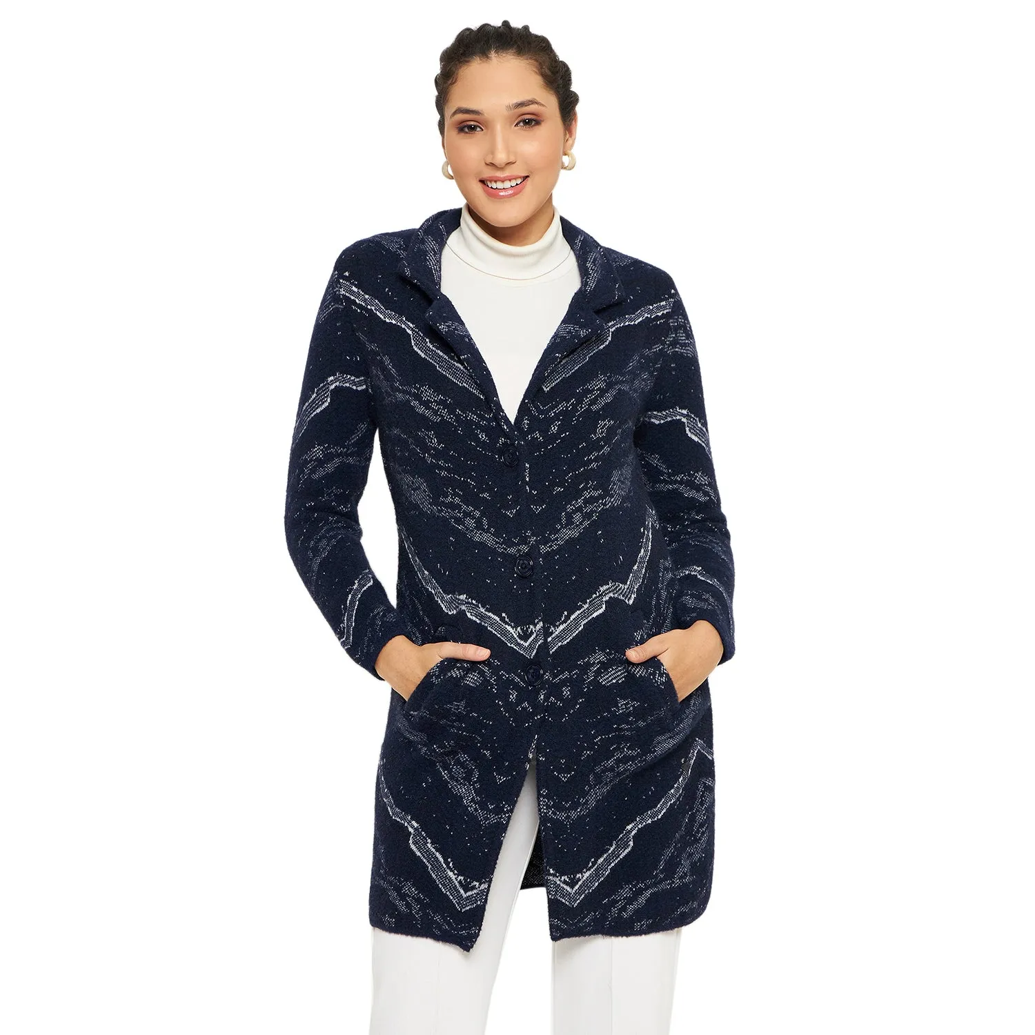 Duke Stardust Women Full Sleeve Cardigan (SDS1211)