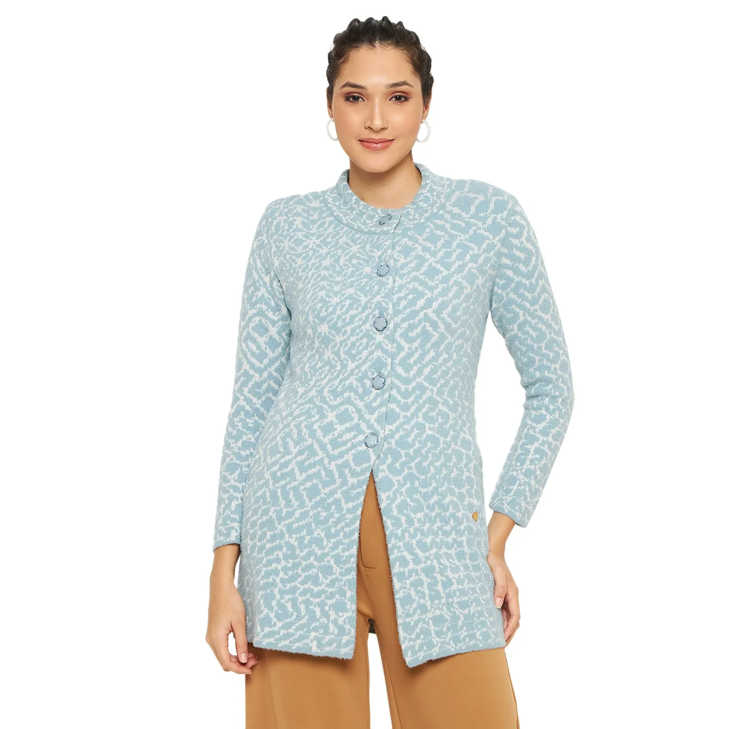 Duke Stardust Women Full Sleeve Cardigan (SDS1218)