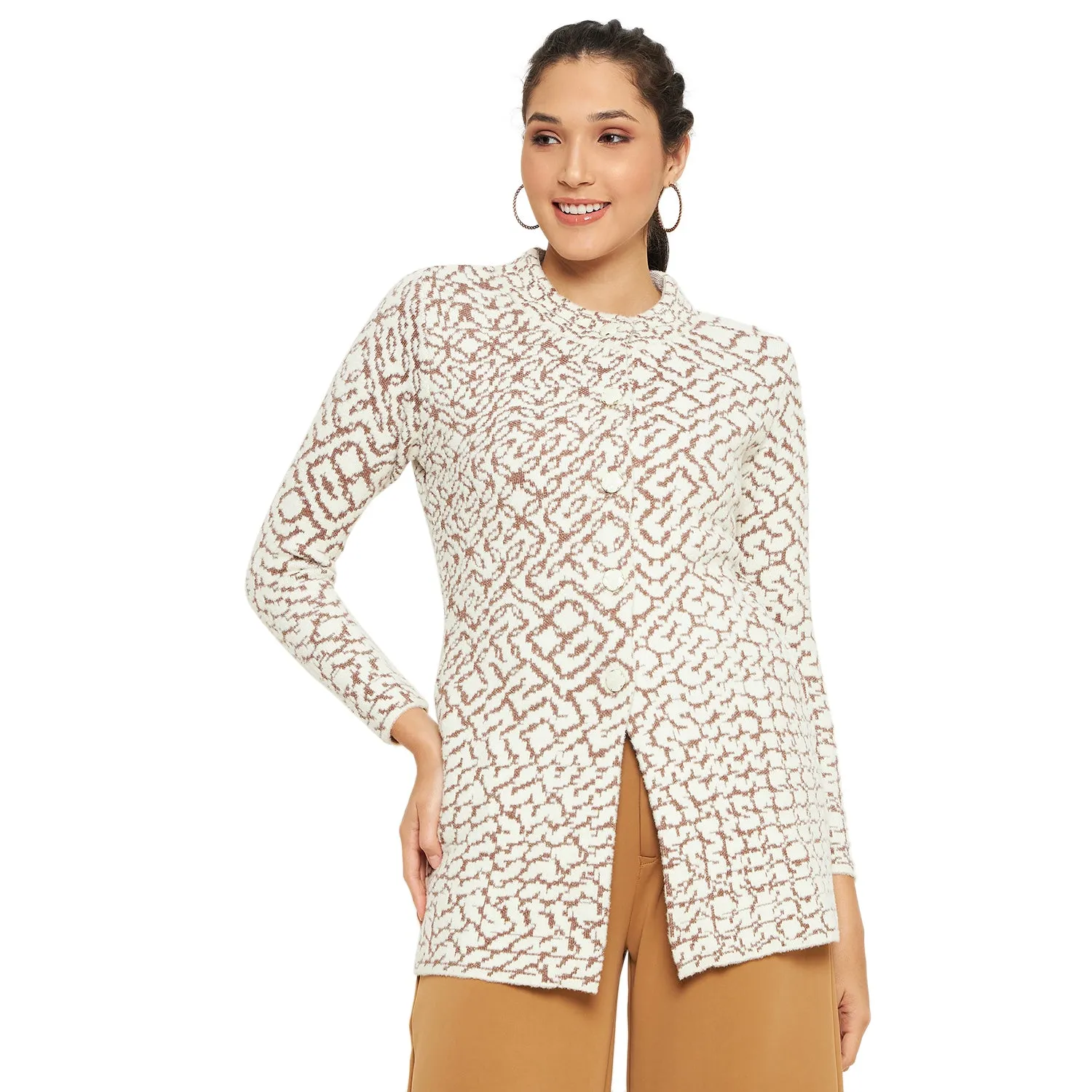 Duke Stardust Women Full Sleeve Cardigan (SDS1218)