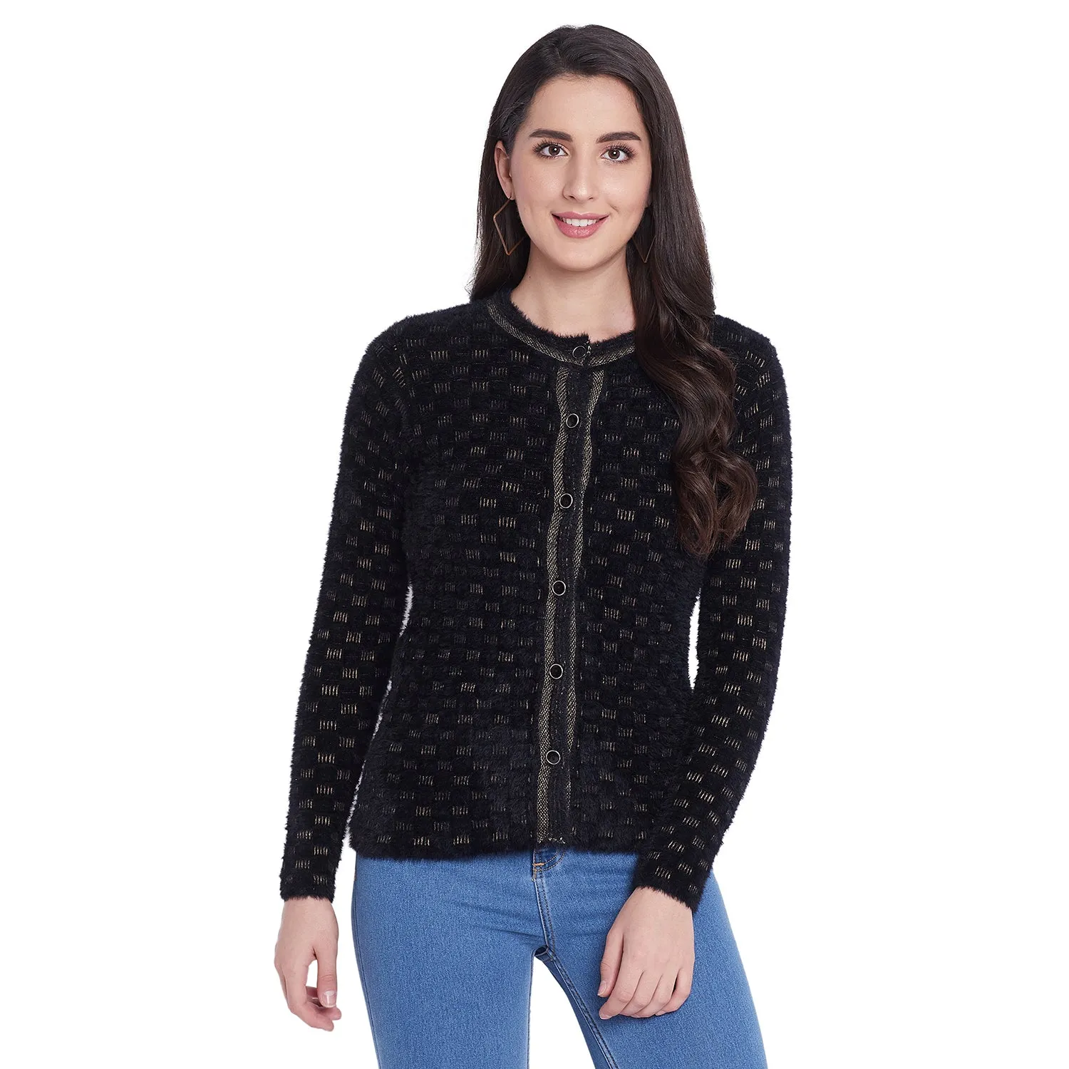 Duke Stardust Women Full Sleeve Cardigan (SDS950)