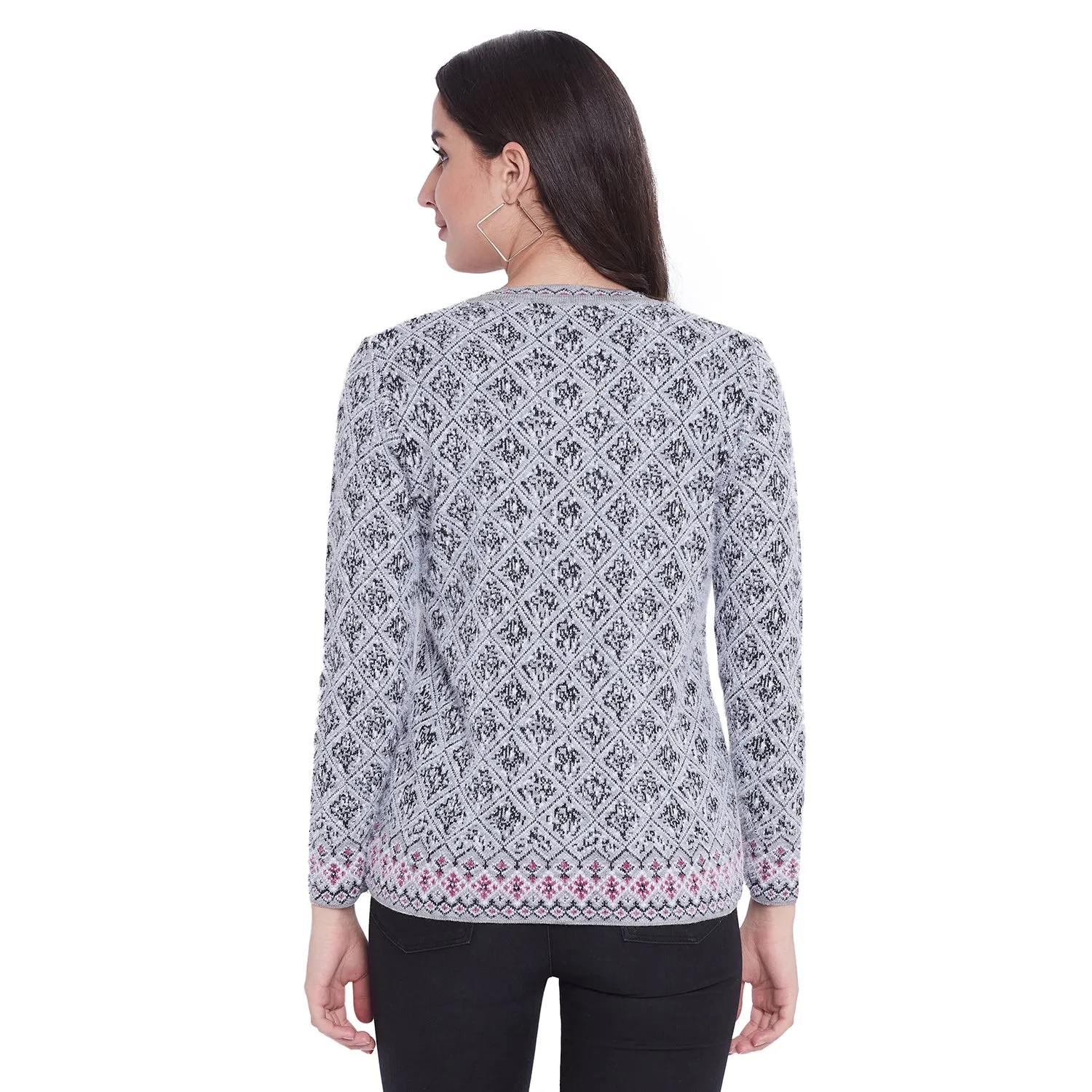 Duke Stardust Women Full Sleeve Cardigan (SDS9591)