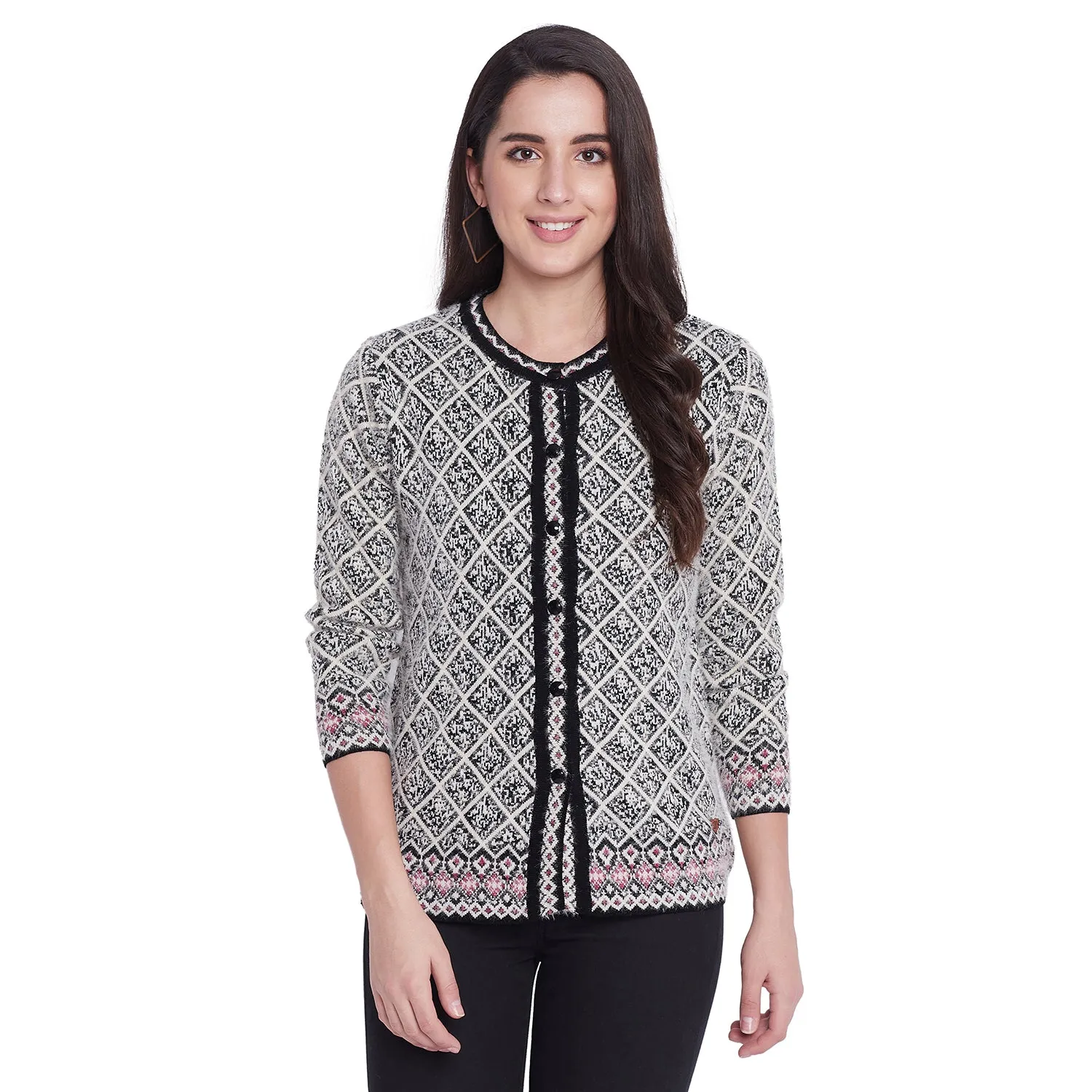 Duke Stardust Women Full Sleeve Cardigan (SDS9591)