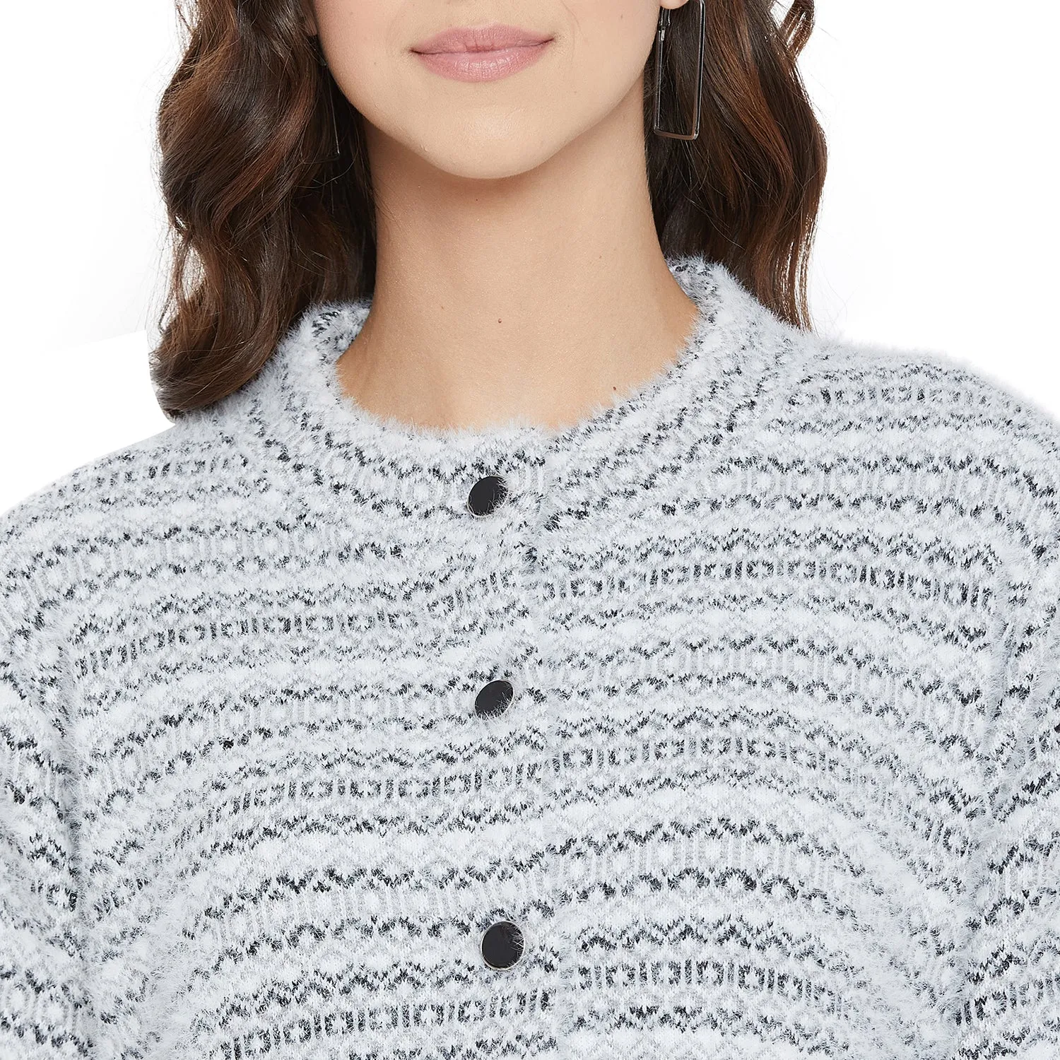 Duke Stardust Women Full Sleeve Cardigan (SDS9606)