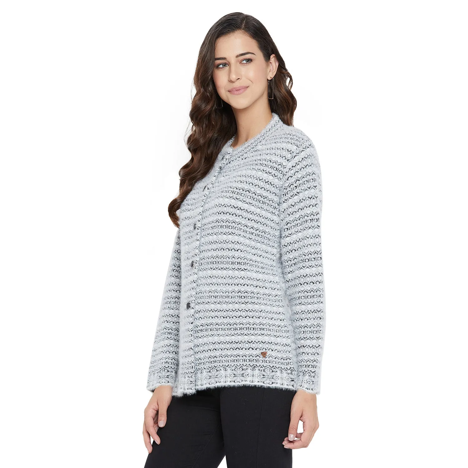 Duke Stardust Women Full Sleeve Cardigan (SDS9606)