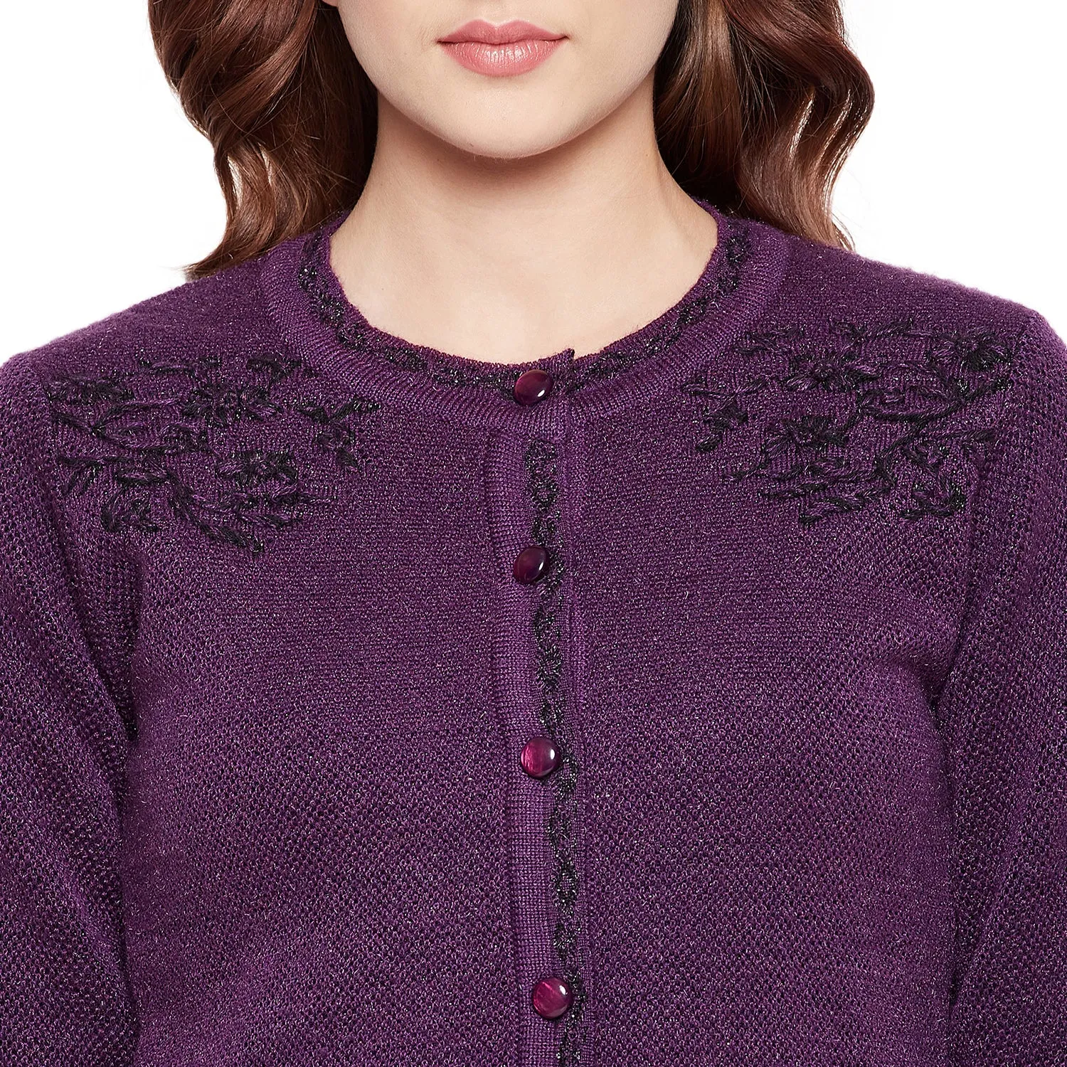 Duke Stardust Women Full Sleeve Cardigan (SDS9609)