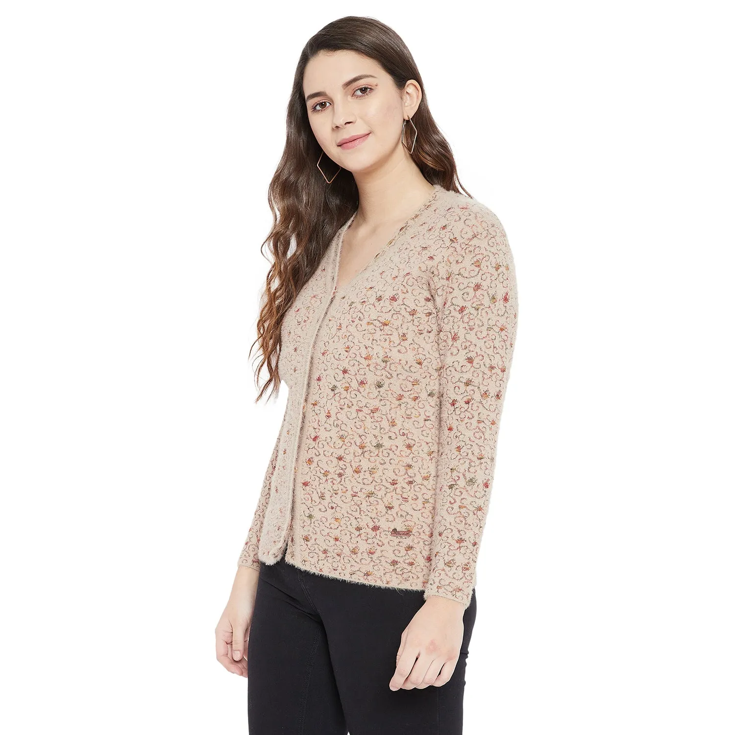 Duke Stardust Women Full Sleeve Cardigan (SDS9610)
