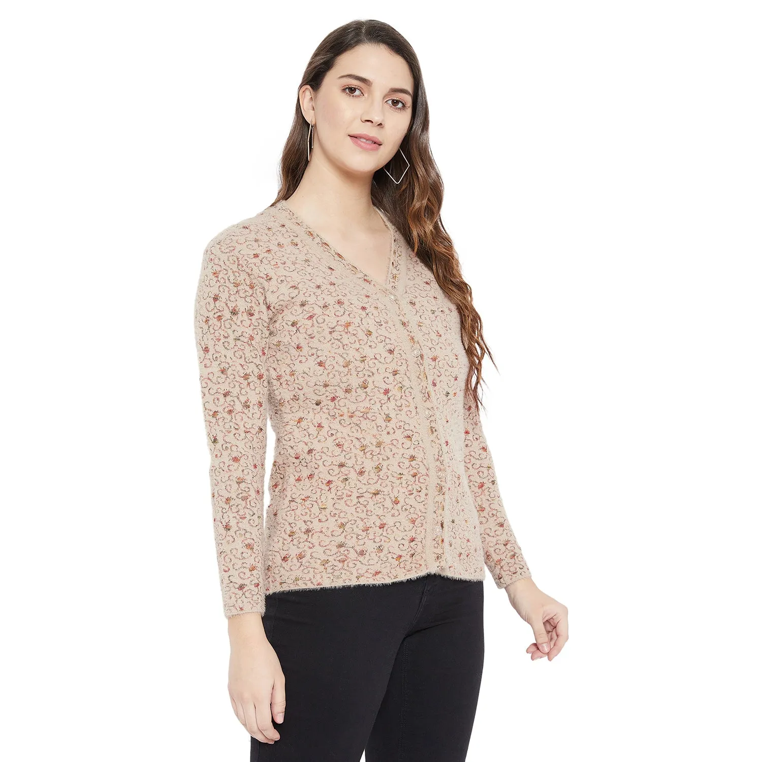 Duke Stardust Women Full Sleeve Cardigan (SDS9610)