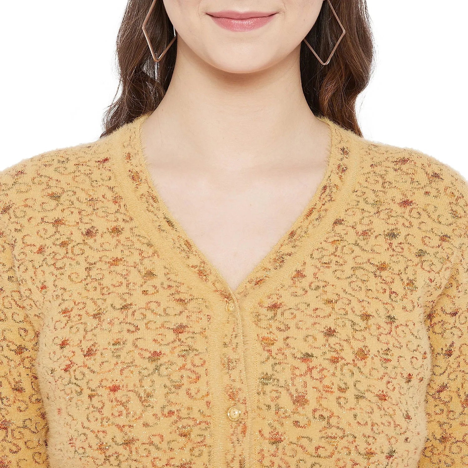 Duke Stardust Women Full Sleeve Cardigan (SDS9610)